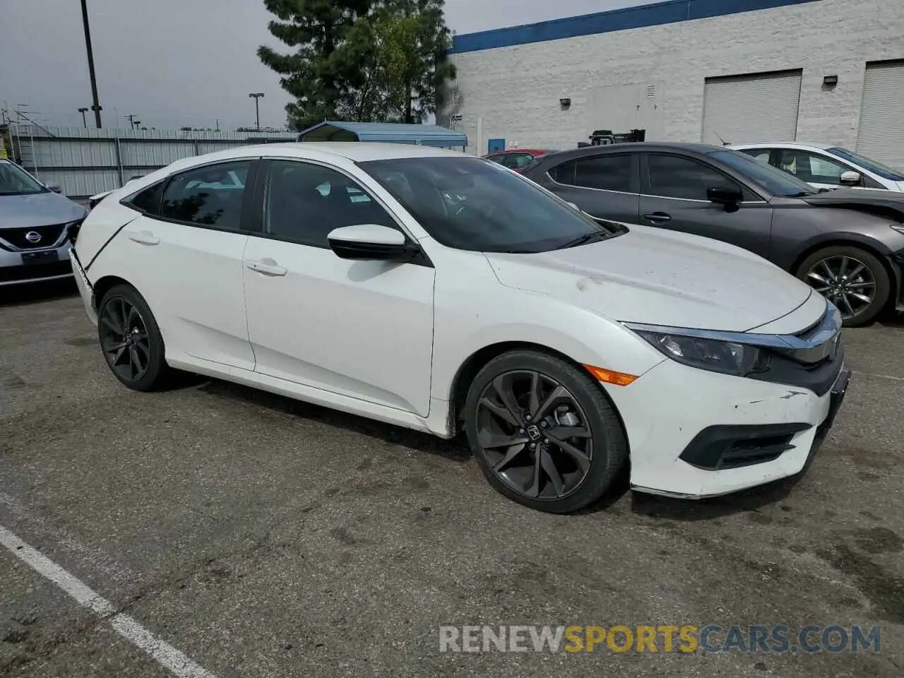 4 Photograph of a damaged car 2HGFC2F80MH503427 HONDA CIVIC 2021
