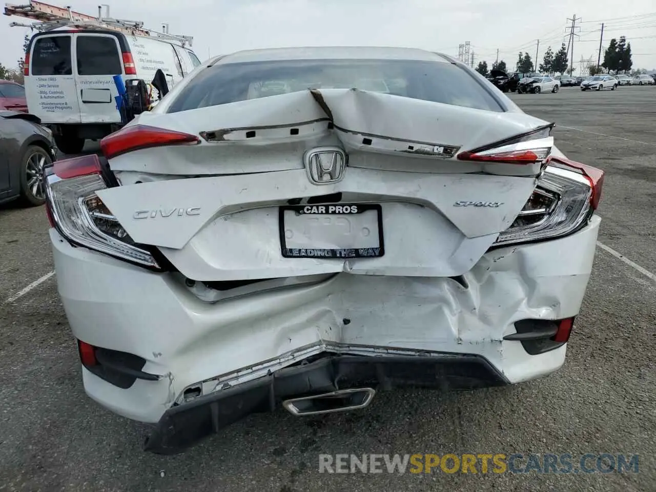 6 Photograph of a damaged car 2HGFC2F80MH503427 HONDA CIVIC 2021