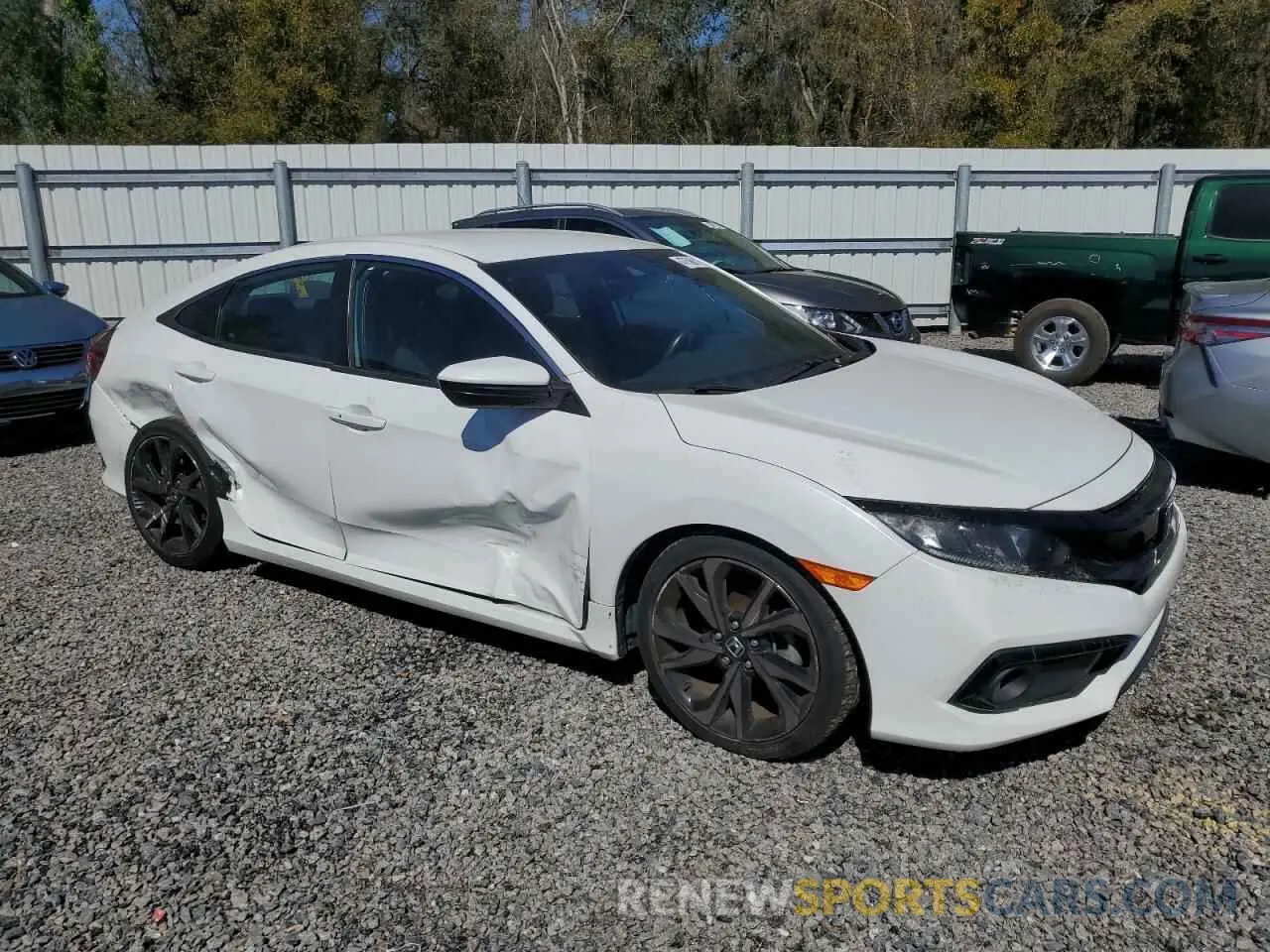4 Photograph of a damaged car 2HGFC2F80MH507915 HONDA CIVIC 2021