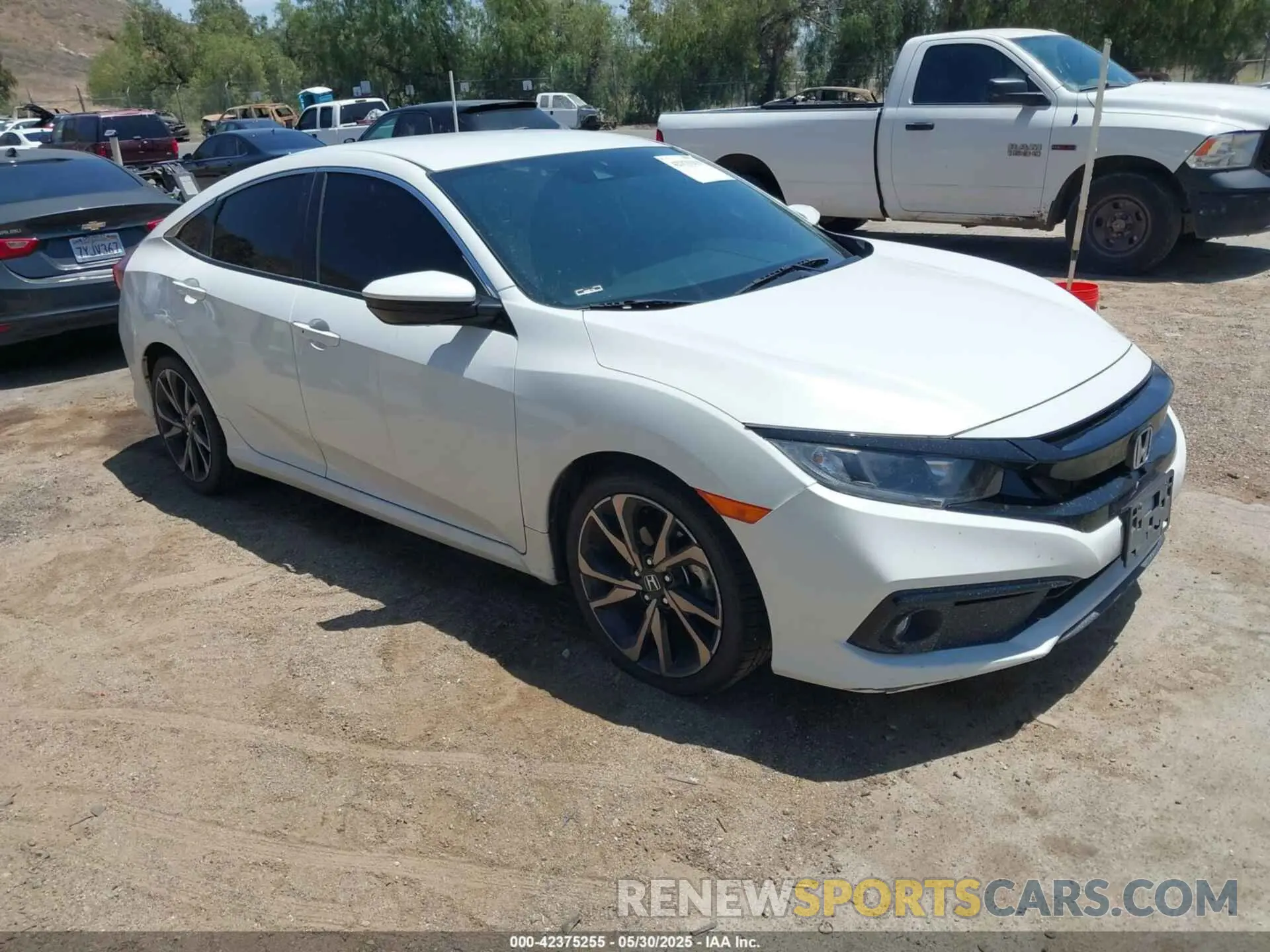 1 Photograph of a damaged car 2HGFC2F80MH514282 HONDA CIVIC 2021