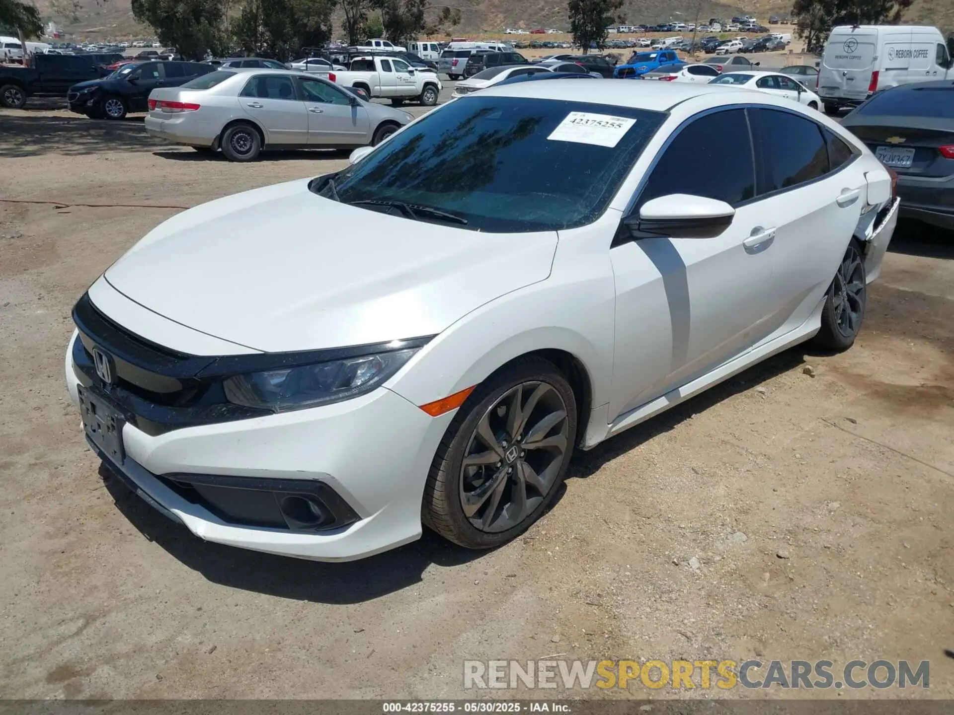2 Photograph of a damaged car 2HGFC2F80MH514282 HONDA CIVIC 2021