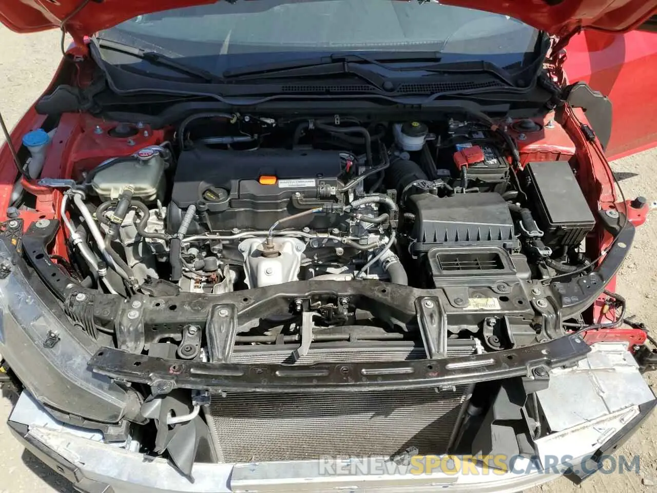 11 Photograph of a damaged car 2HGFC2F80MH514539 HONDA CIVIC 2021