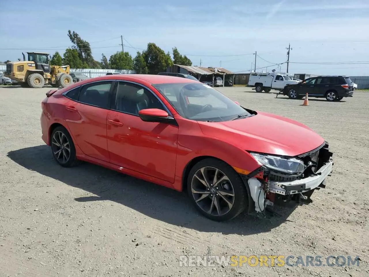 4 Photograph of a damaged car 2HGFC2F80MH514539 HONDA CIVIC 2021