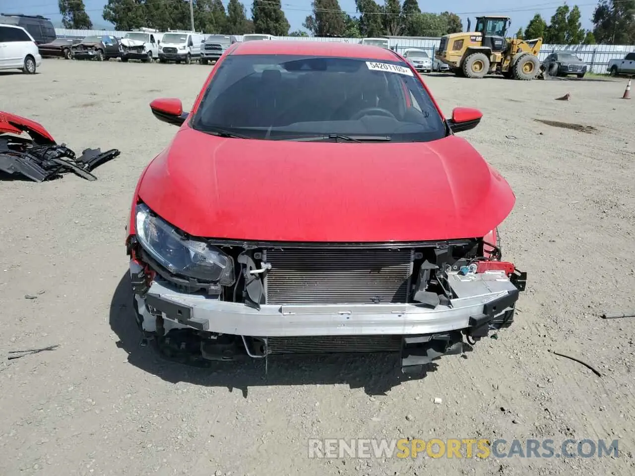 5 Photograph of a damaged car 2HGFC2F80MH514539 HONDA CIVIC 2021