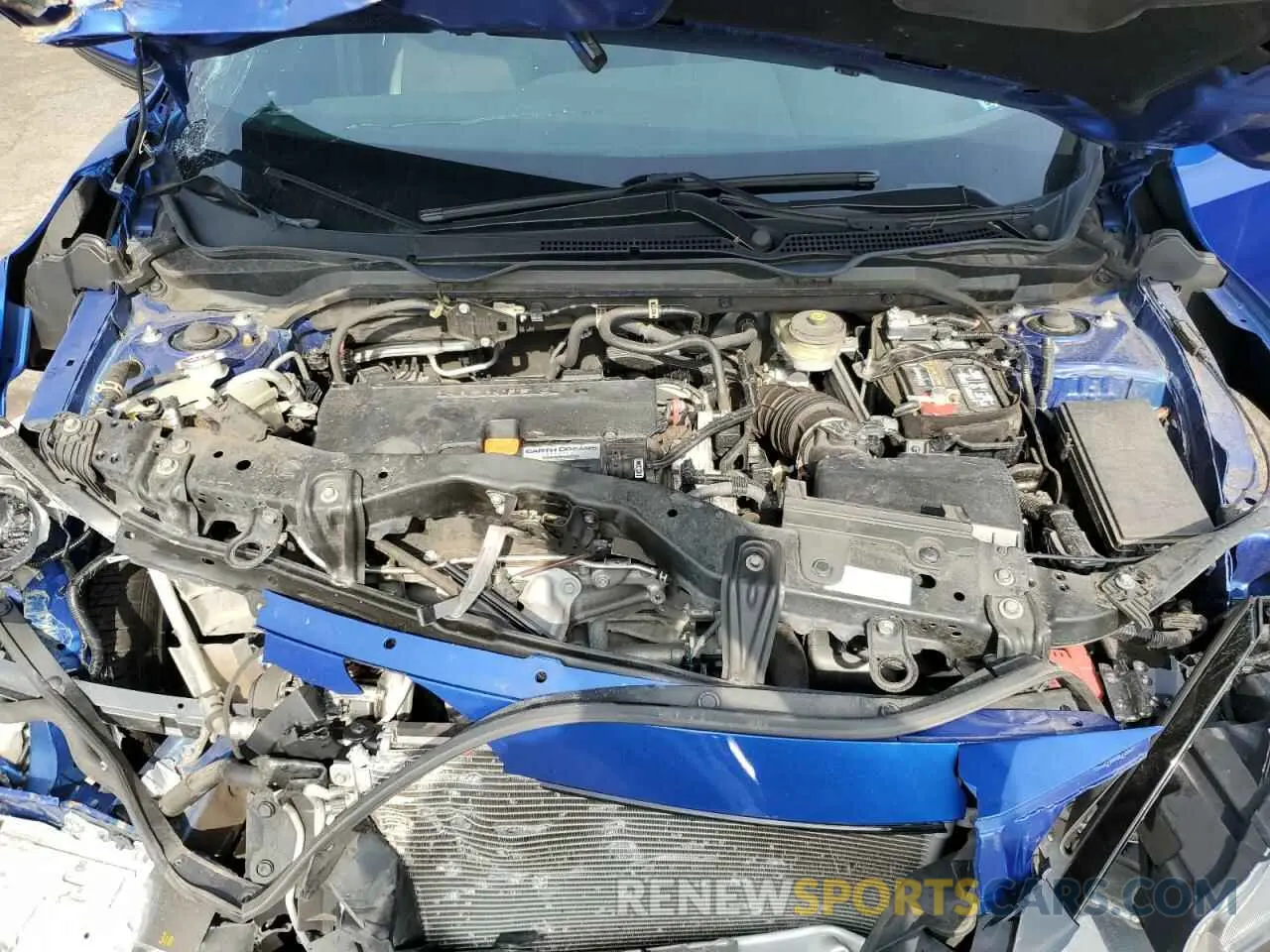 11 Photograph of a damaged car 2HGFC2F80MH517814 HONDA CIVIC 2021
