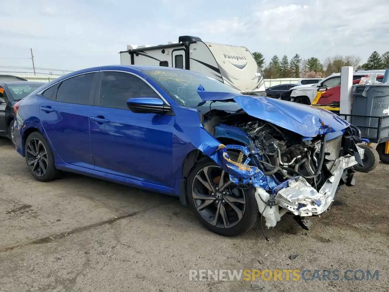 4 Photograph of a damaged car 2HGFC2F80MH517814 HONDA CIVIC 2021