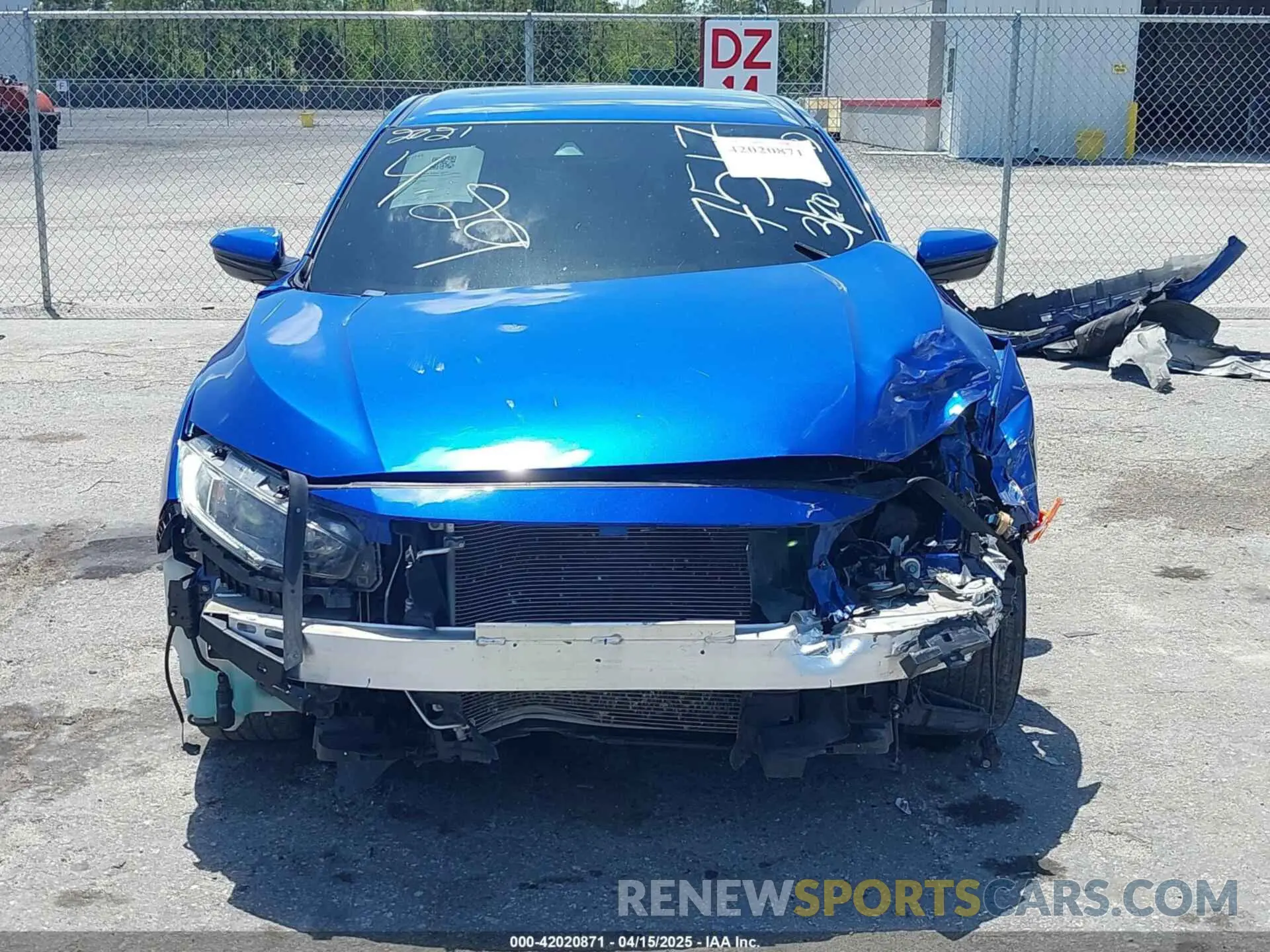 13 Photograph of a damaged car 2HGFC2F80MH527517 HONDA CIVIC 2021