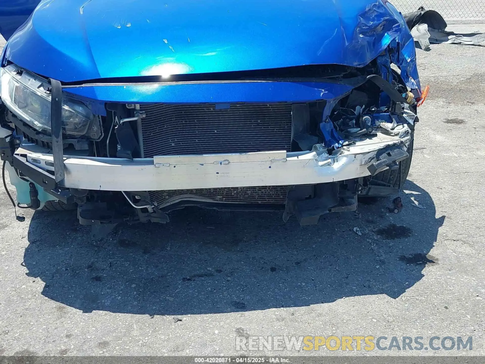 6 Photograph of a damaged car 2HGFC2F80MH527517 HONDA CIVIC 2021