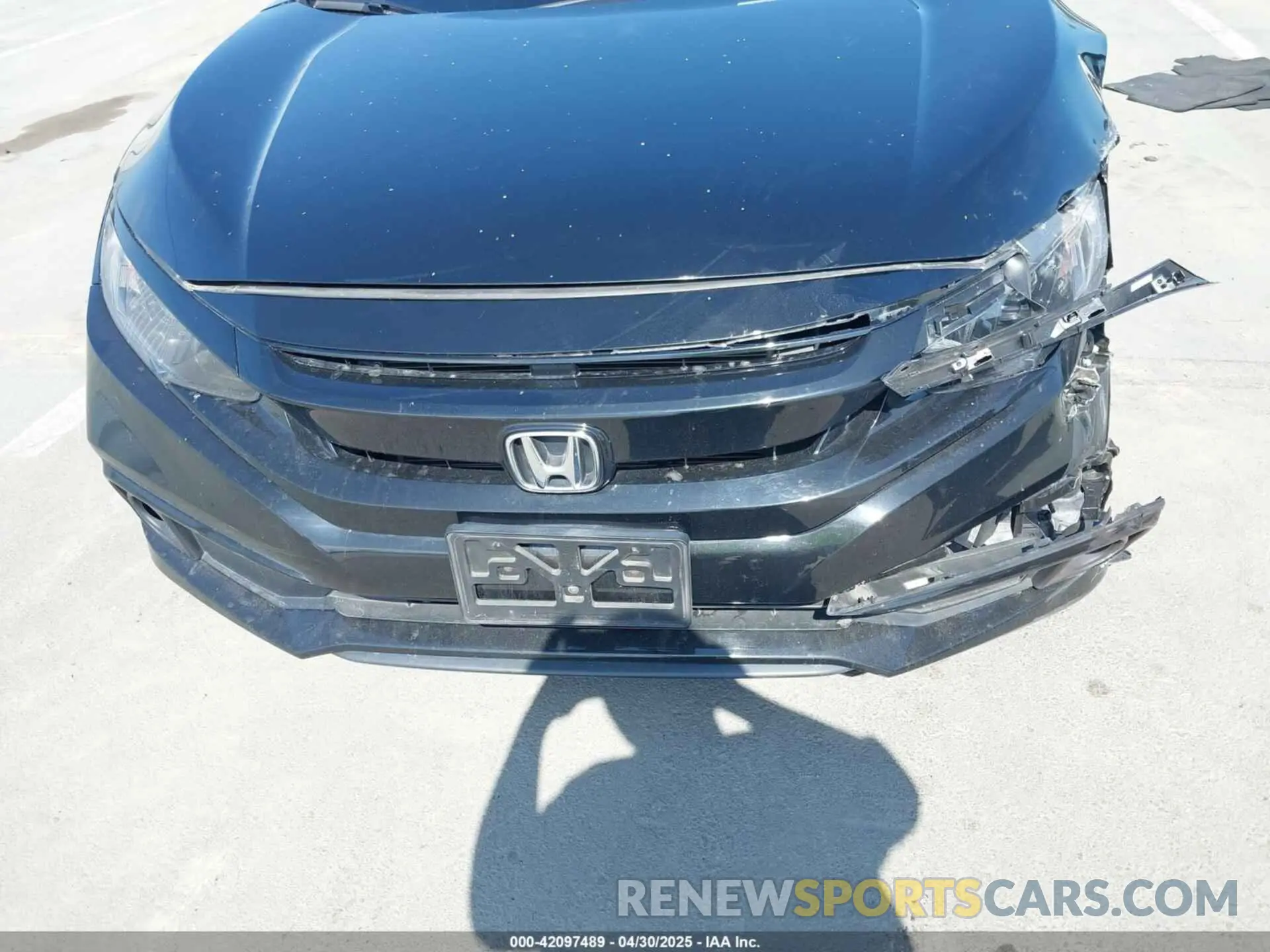 11 Photograph of a damaged car 2HGFC2F80MH529493 HONDA CIVIC 2021