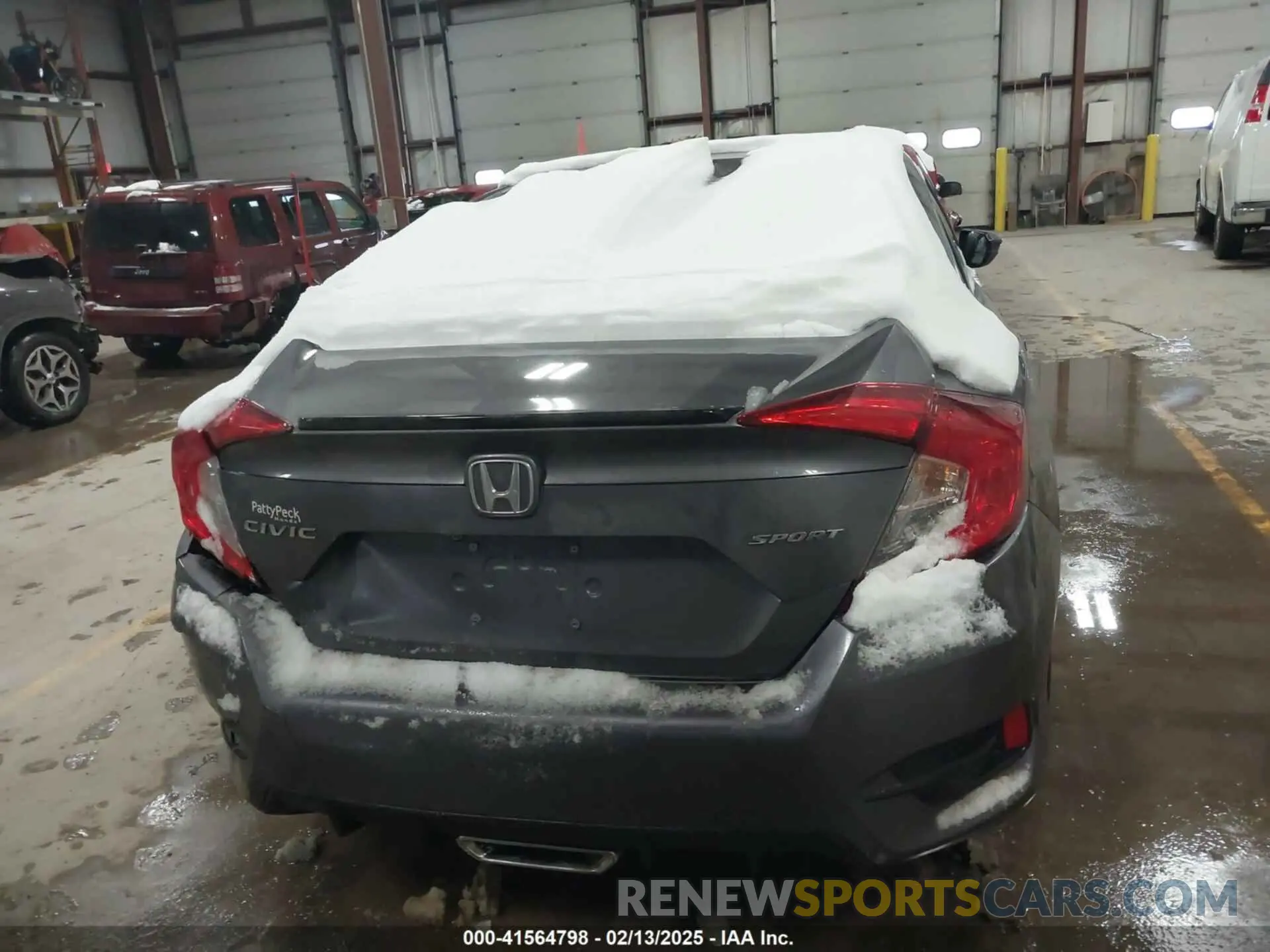 16 Photograph of a damaged car 2HGFC2F80MH535066 HONDA CIVIC 2021