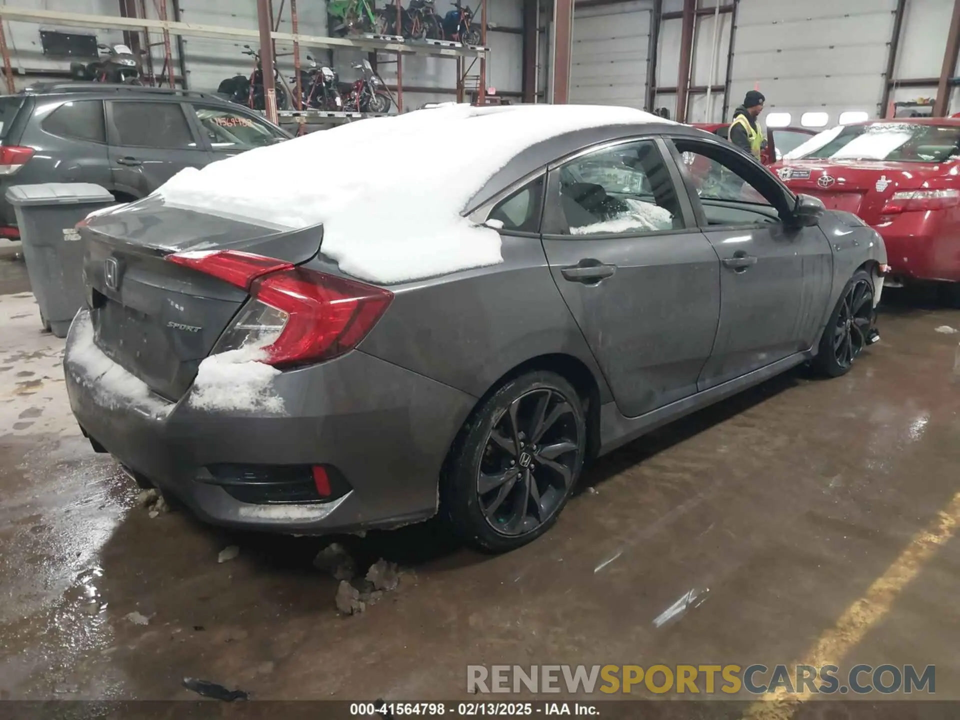 4 Photograph of a damaged car 2HGFC2F80MH535066 HONDA CIVIC 2021