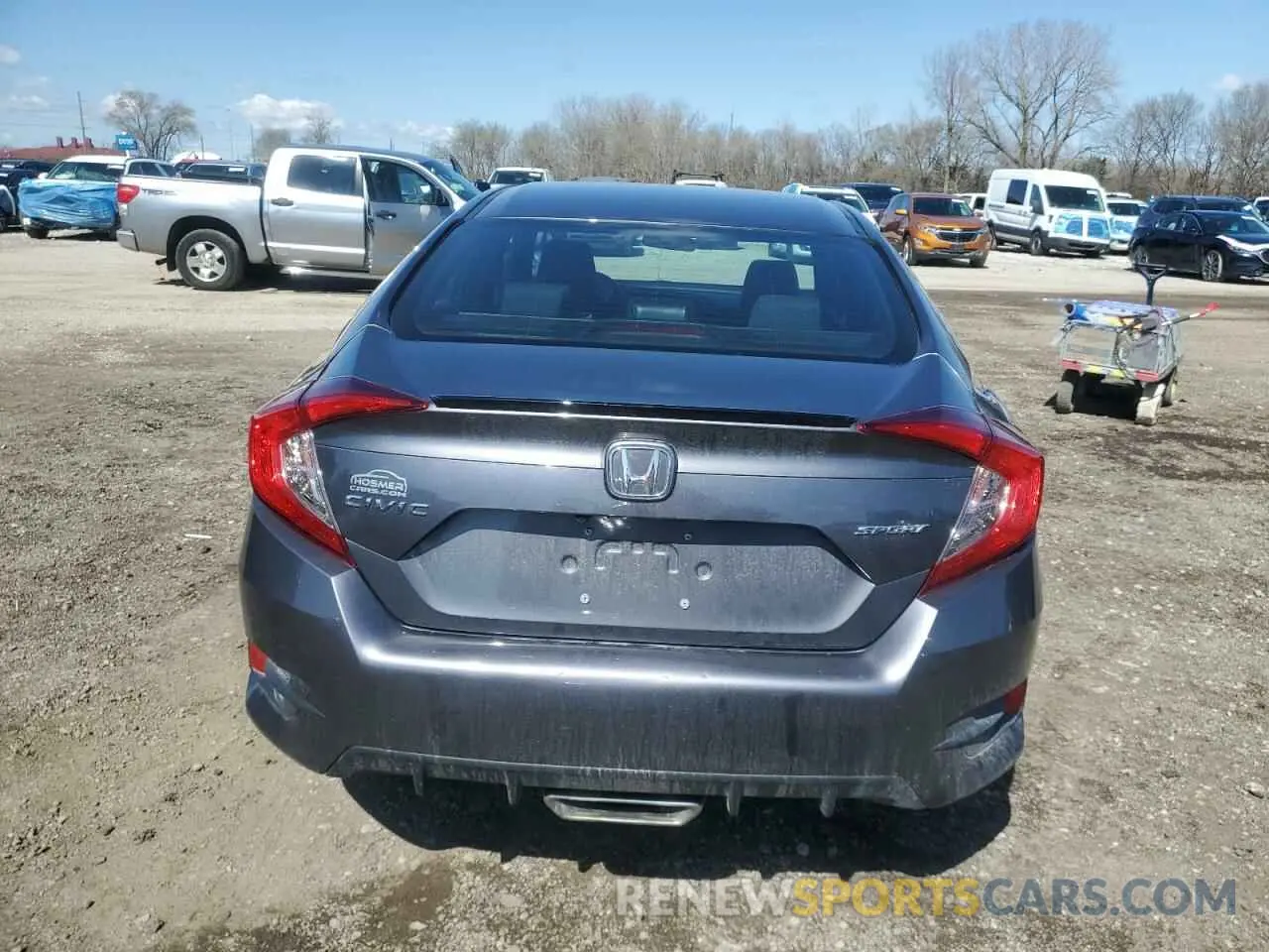6 Photograph of a damaged car 2HGFC2F80MH548674 HONDA CIVIC 2021