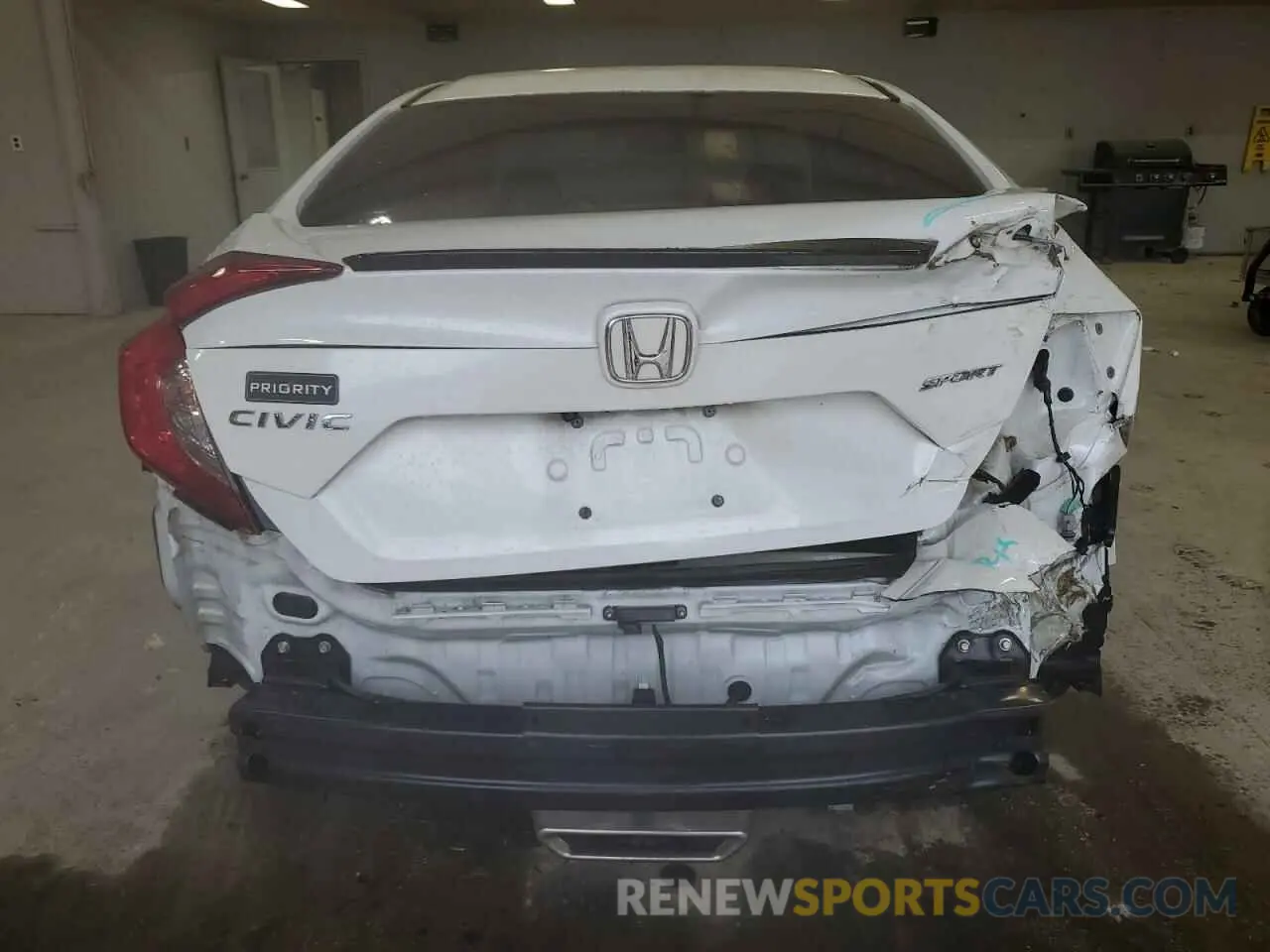 6 Photograph of a damaged car 2HGFC2F80MH557388 HONDA CIVIC 2021