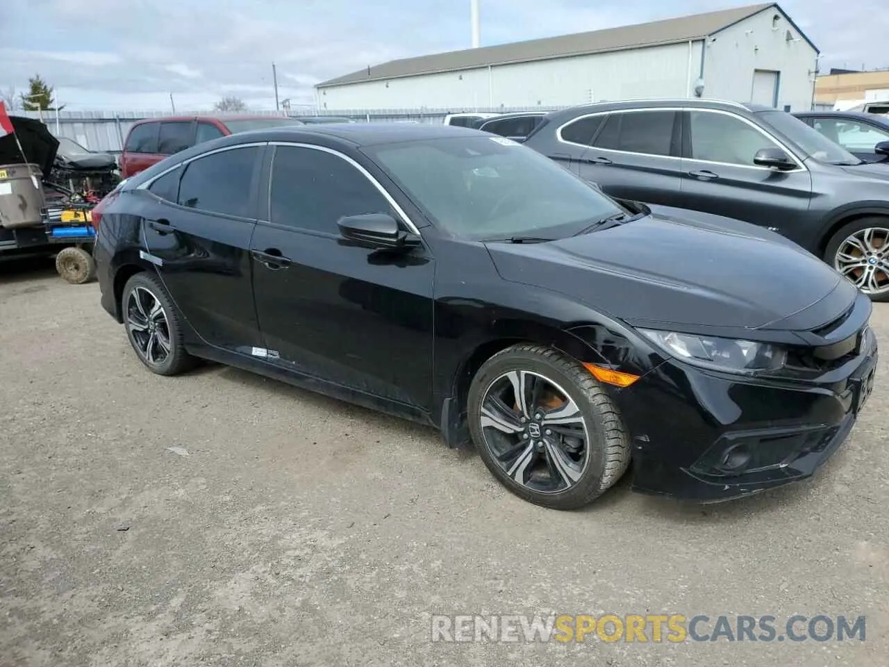4 Photograph of a damaged car 2HGFC2F81MH006628 HONDA CIVIC 2021