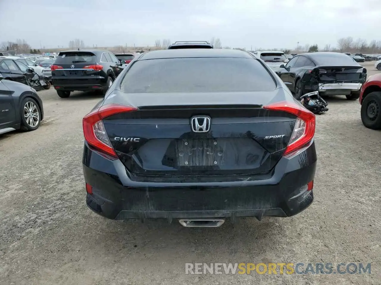 6 Photograph of a damaged car 2HGFC2F81MH006628 HONDA CIVIC 2021