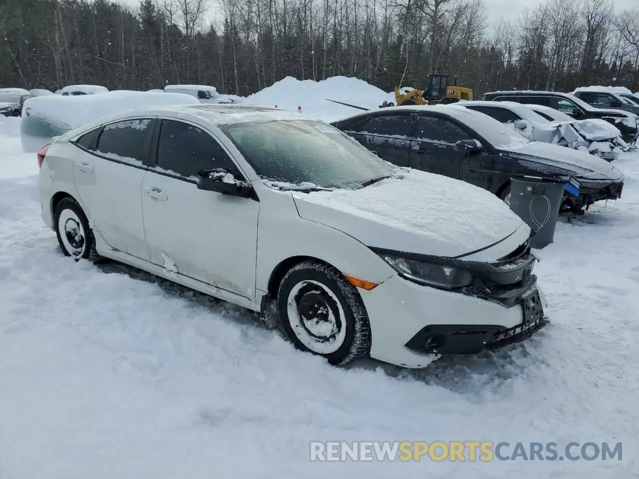 4 Photograph of a damaged car 2HGFC2F81MH006645 HONDA CIVIC 2021