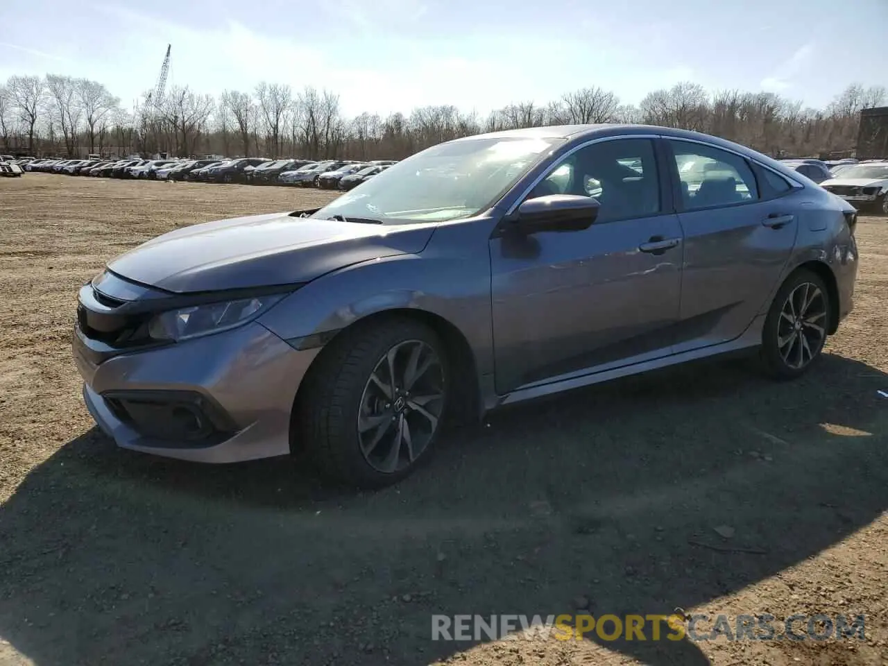 1 Photograph of a damaged car 2HGFC2F81MH506997 HONDA CIVIC 2021