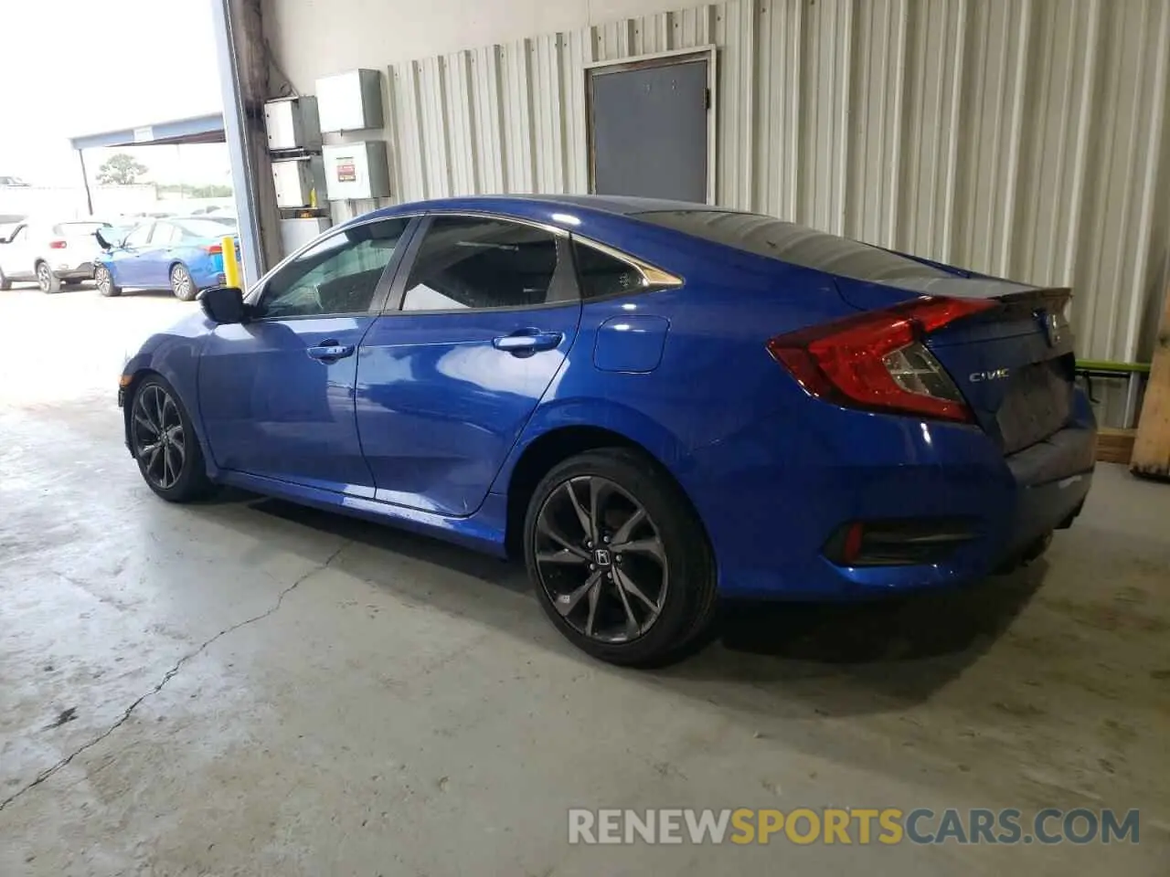 2 Photograph of a damaged car 2HGFC2F81MH510032 HONDA CIVIC 2021