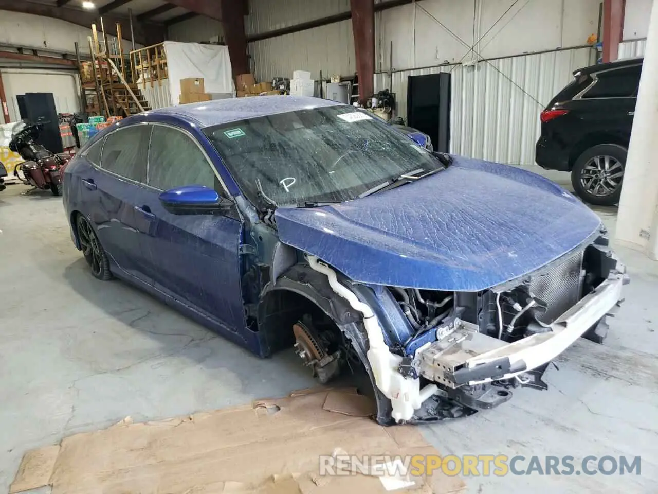 4 Photograph of a damaged car 2HGFC2F81MH510032 HONDA CIVIC 2021