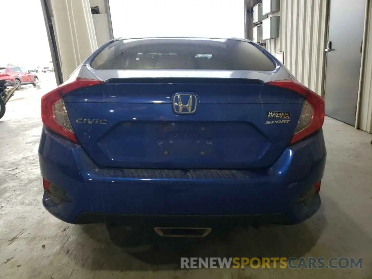 6 Photograph of a damaged car 2HGFC2F81MH510032 HONDA CIVIC 2021