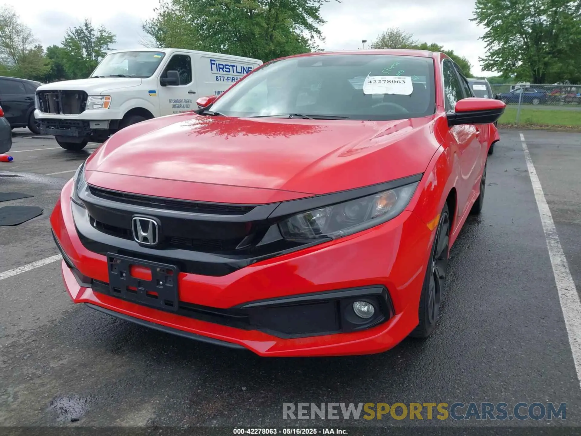 2 Photograph of a damaged car 2HGFC2F81MH520687 HONDA CIVIC 2021