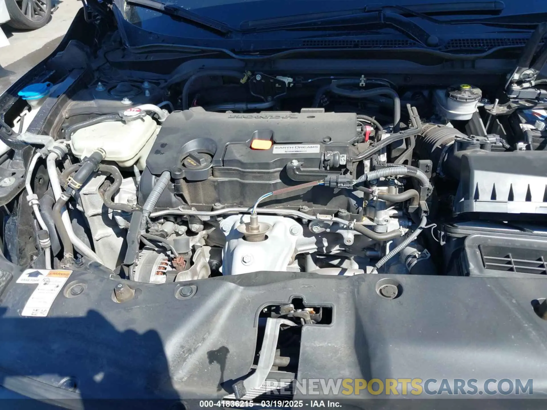 10 Photograph of a damaged car 2HGFC2F81MH529499 HONDA CIVIC 2021