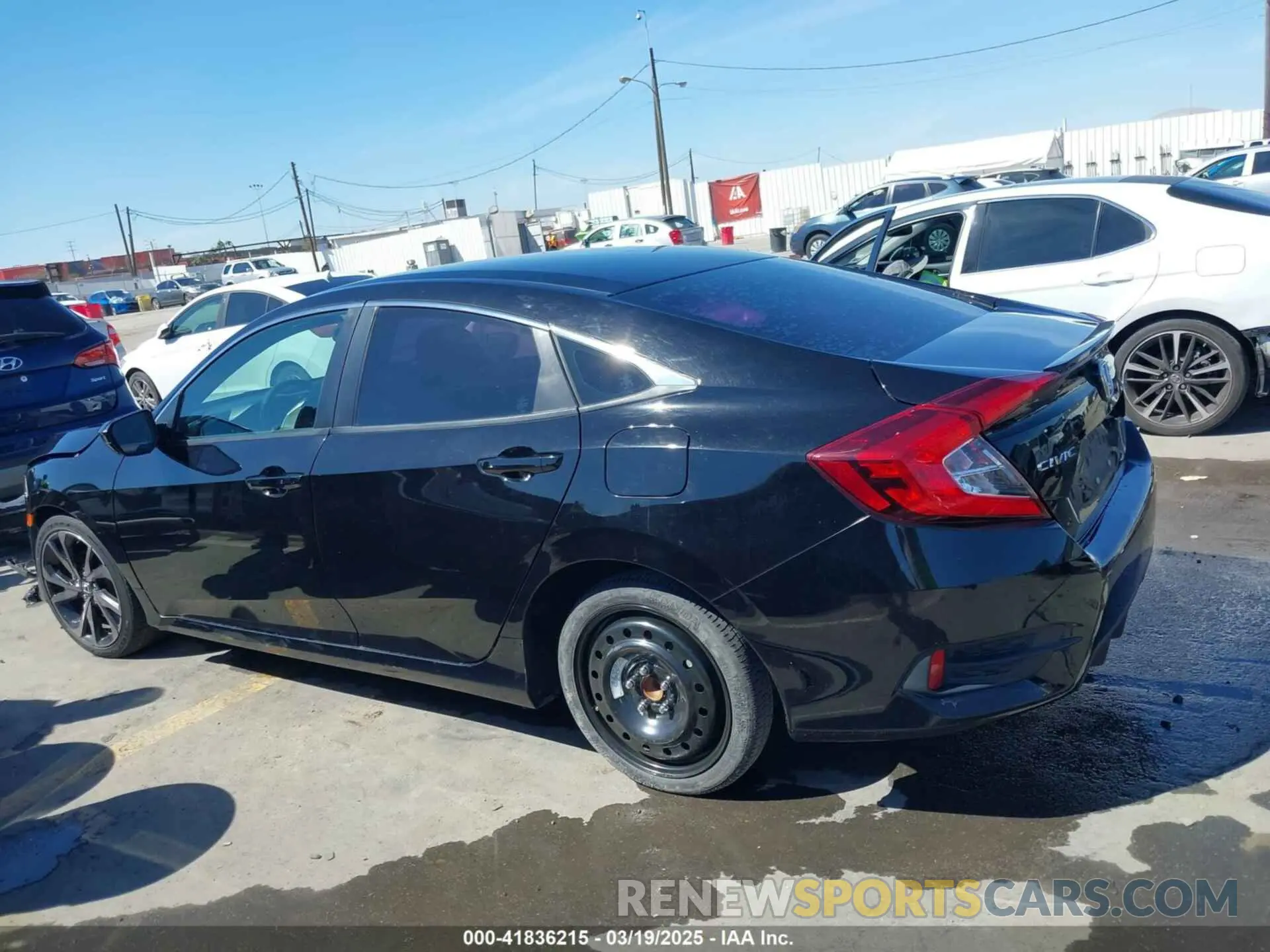 14 Photograph of a damaged car 2HGFC2F81MH529499 HONDA CIVIC 2021