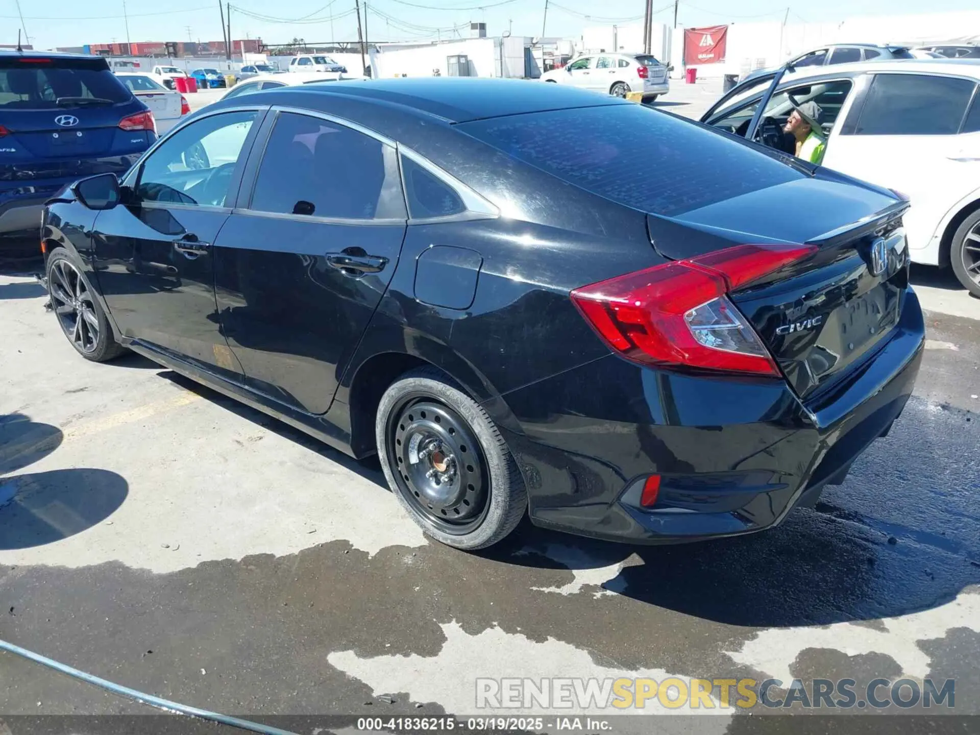 3 Photograph of a damaged car 2HGFC2F81MH529499 HONDA CIVIC 2021