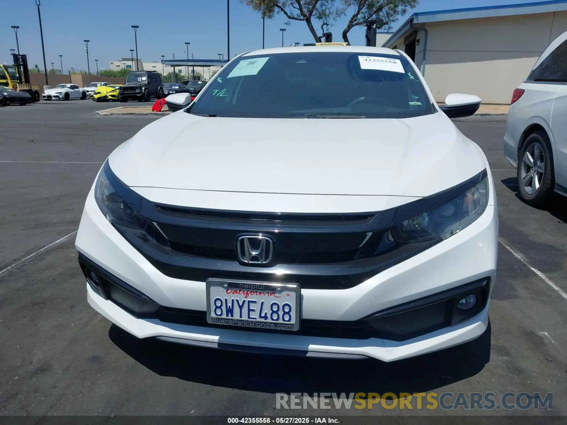 12 Photograph of a damaged car 2HGFC2F81MH531723 HONDA CIVIC 2021