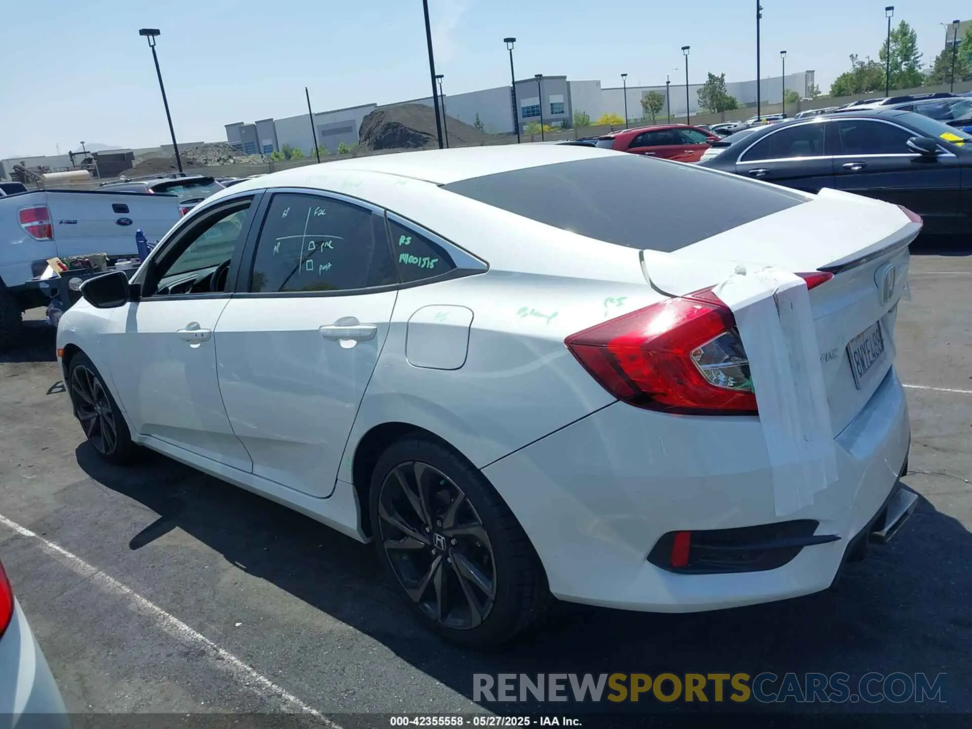 14 Photograph of a damaged car 2HGFC2F81MH531723 HONDA CIVIC 2021