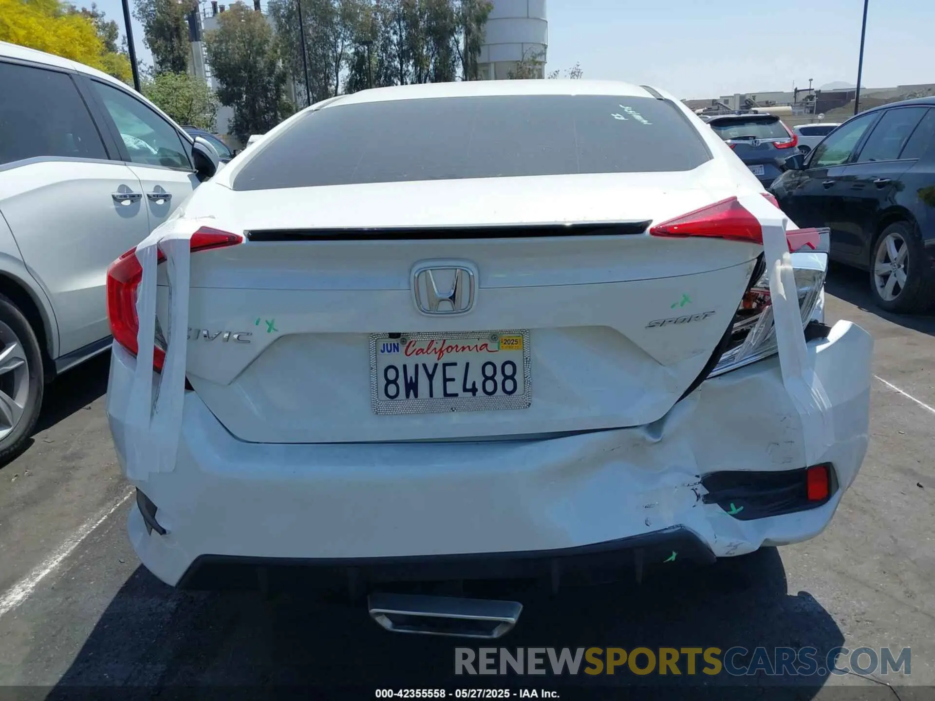 16 Photograph of a damaged car 2HGFC2F81MH531723 HONDA CIVIC 2021