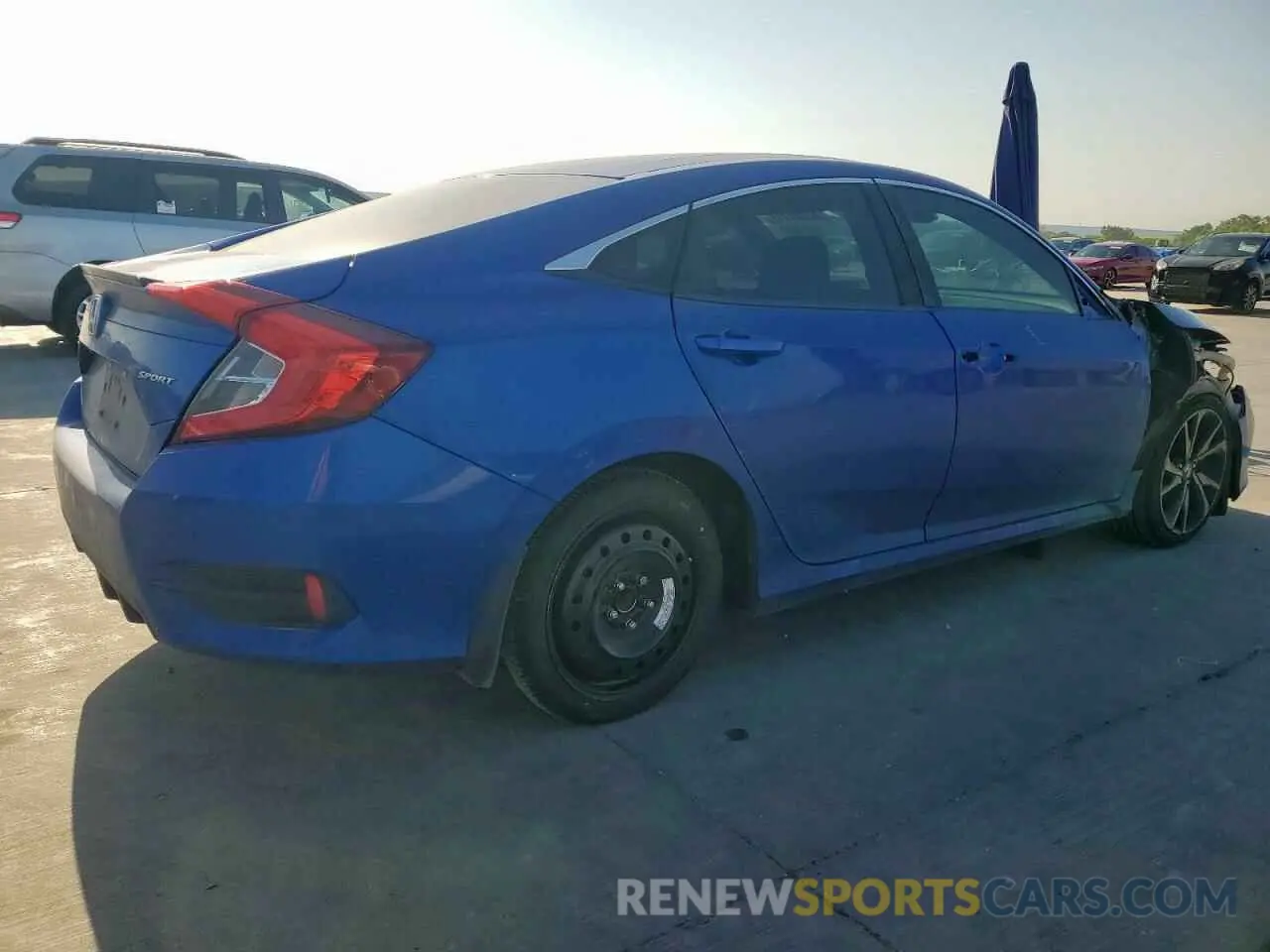 3 Photograph of a damaged car 2HGFC2F81MH533780 HONDA CIVIC 2021