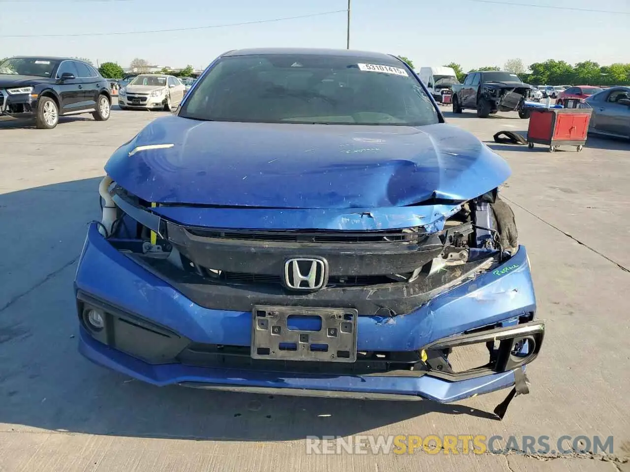 5 Photograph of a damaged car 2HGFC2F81MH533780 HONDA CIVIC 2021