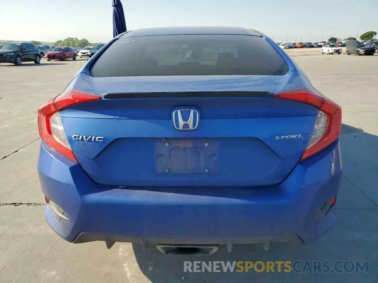 6 Photograph of a damaged car 2HGFC2F81MH533780 HONDA CIVIC 2021
