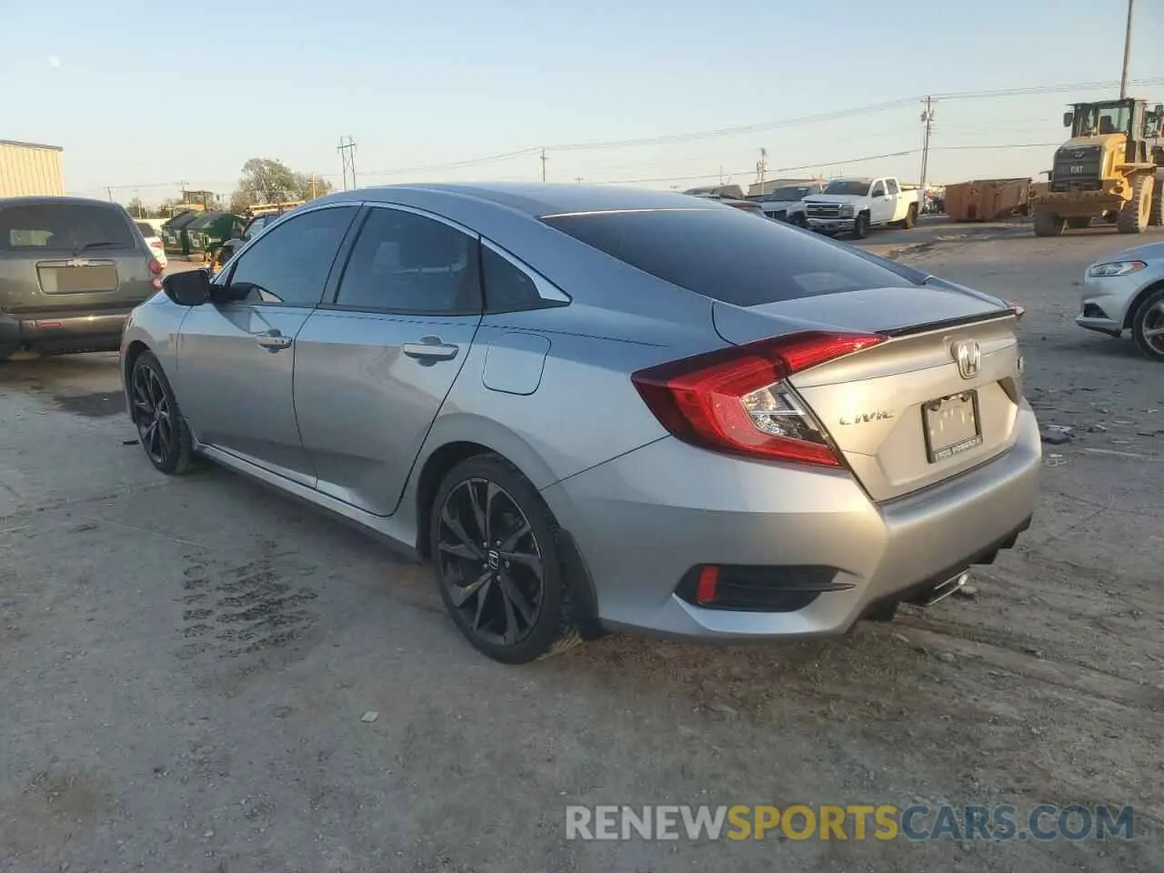 2 Photograph of a damaged car 2HGFC2F81MH537036 HONDA CIVIC 2021