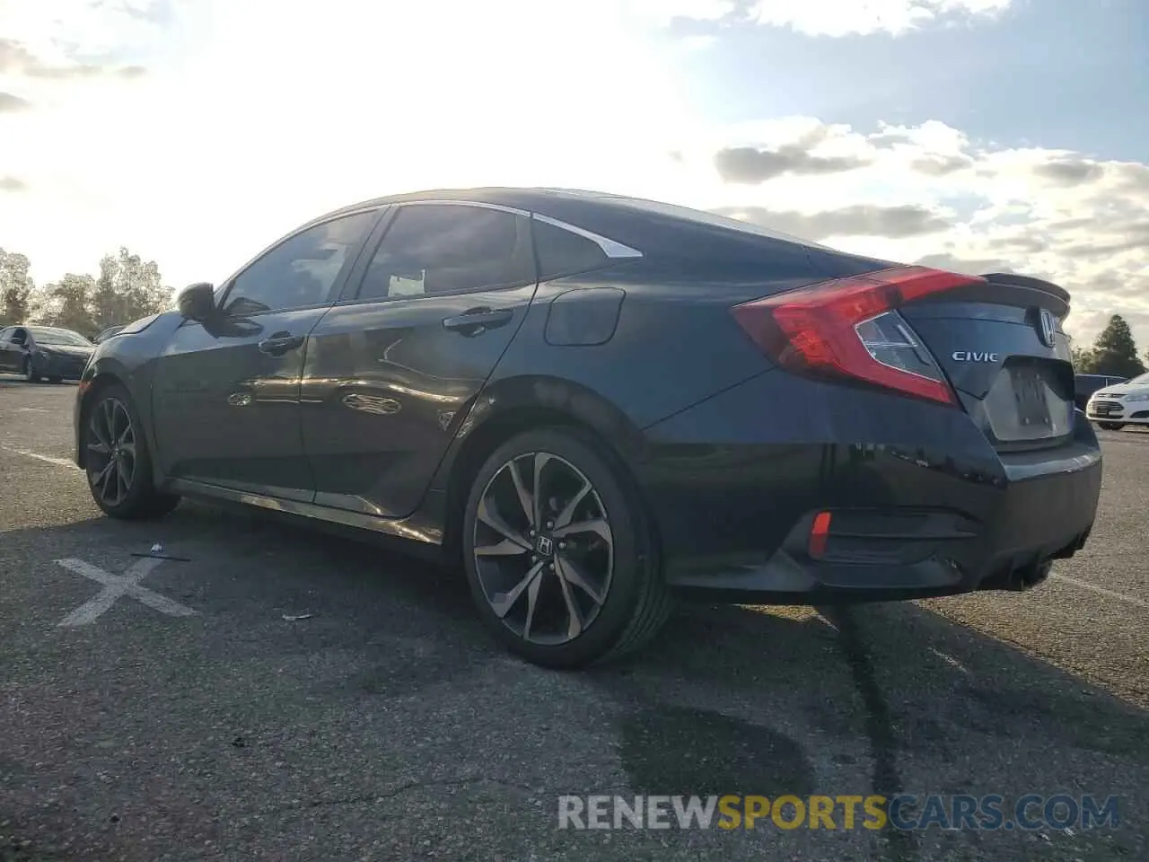 2 Photograph of a damaged car 2HGFC2F81MH537604 HONDA CIVIC 2021