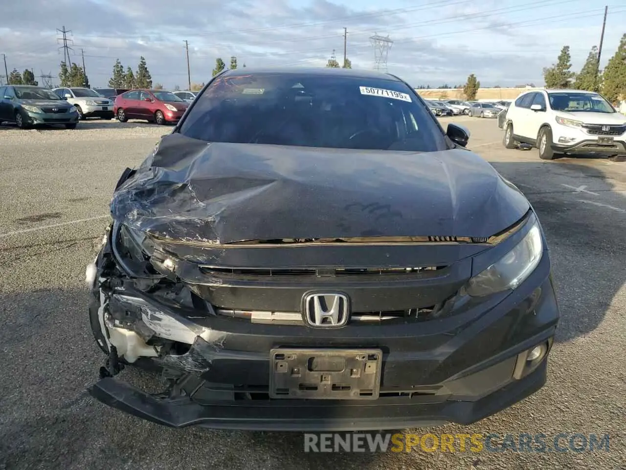 5 Photograph of a damaged car 2HGFC2F81MH537604 HONDA CIVIC 2021