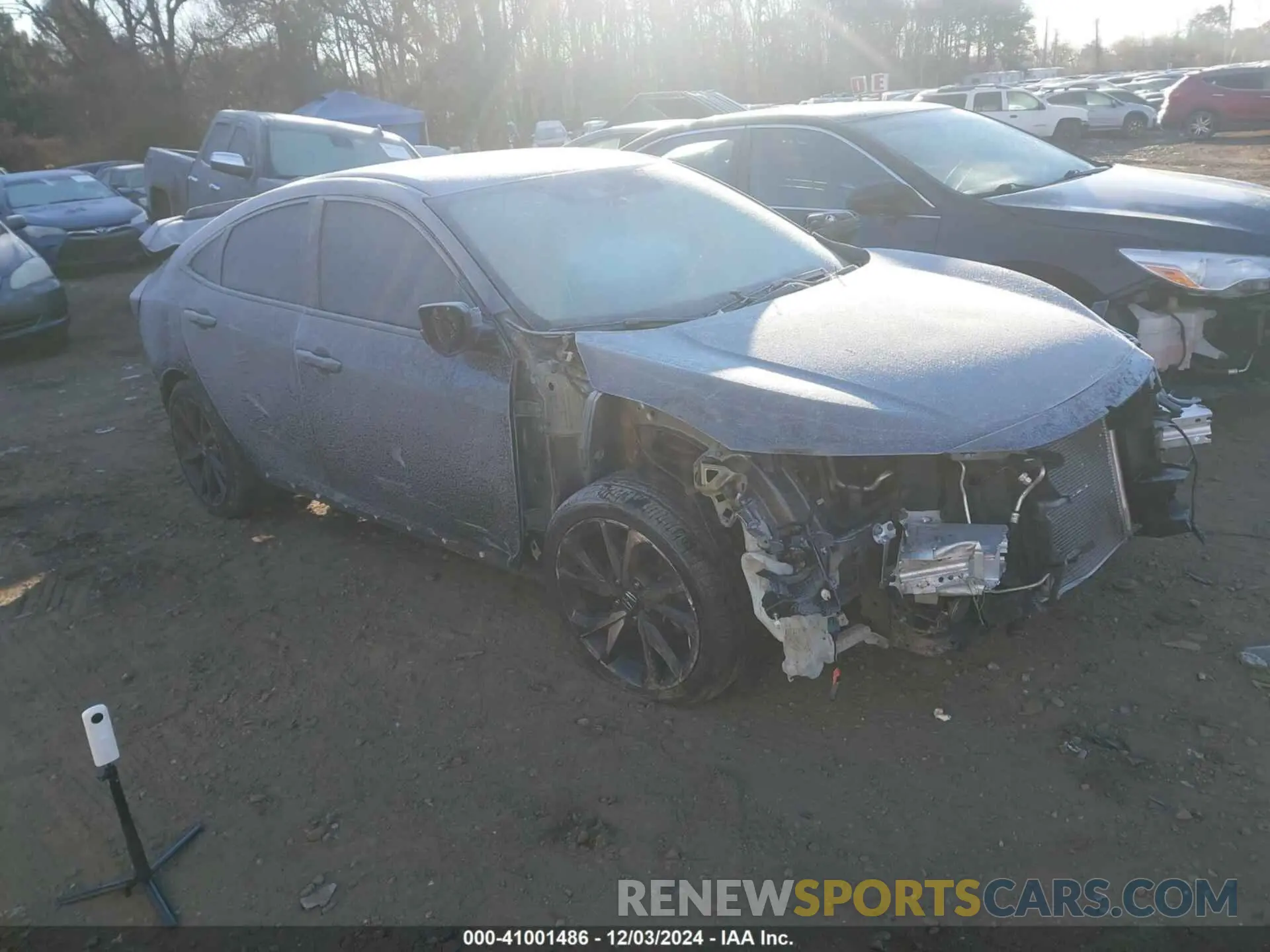 1 Photograph of a damaged car 2HGFC2F81MH538364 HONDA CIVIC 2021