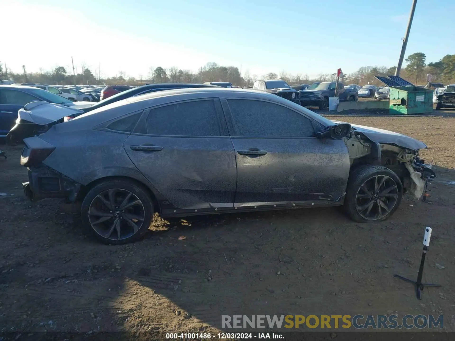12 Photograph of a damaged car 2HGFC2F81MH538364 HONDA CIVIC 2021