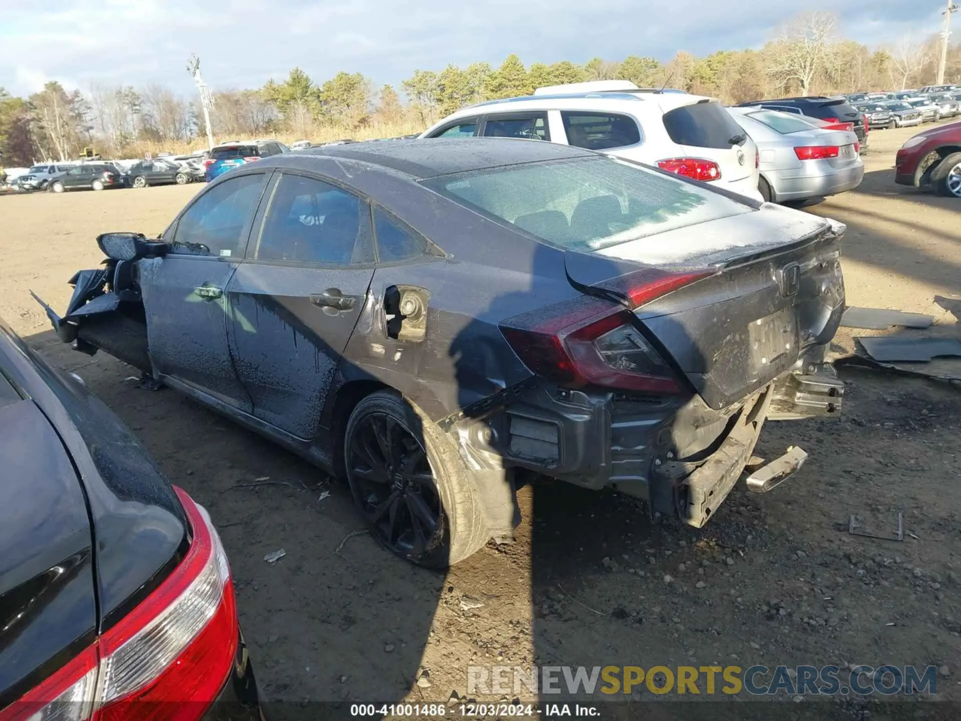 3 Photograph of a damaged car 2HGFC2F81MH538364 HONDA CIVIC 2021