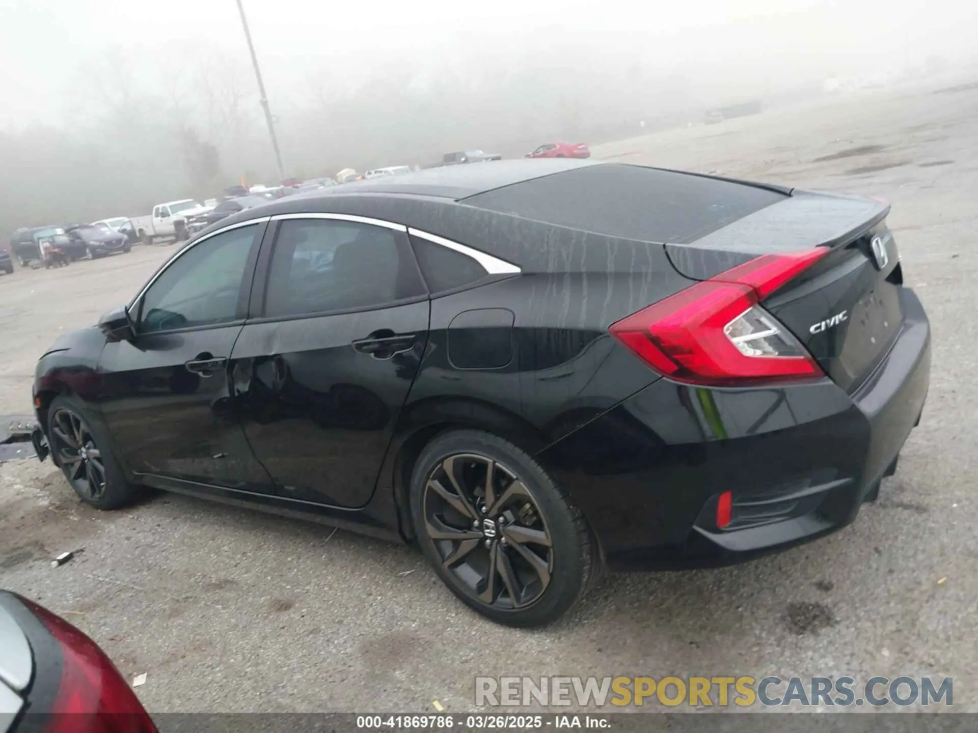 14 Photograph of a damaged car 2HGFC2F81MH546593 HONDA CIVIC 2021