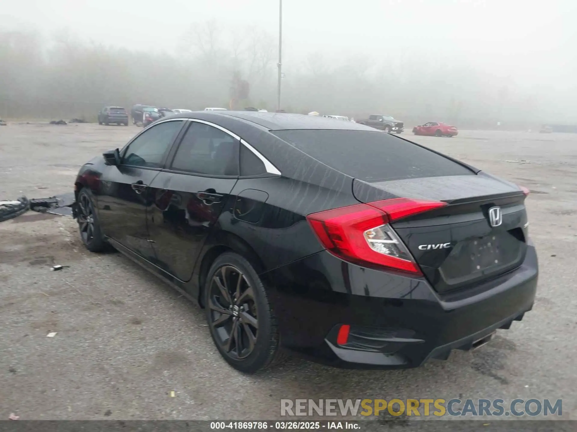 3 Photograph of a damaged car 2HGFC2F81MH546593 HONDA CIVIC 2021
