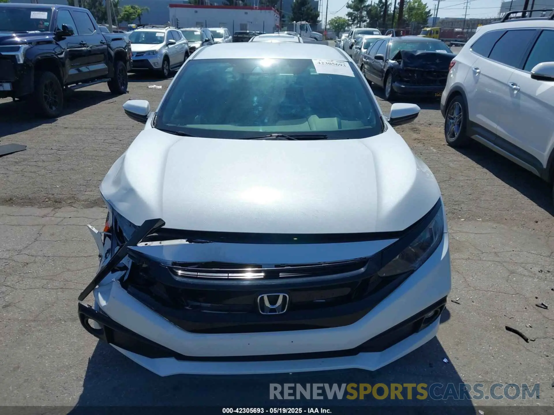 12 Photograph of a damaged car 2HGFC2F81MH549722 HONDA CIVIC 2021