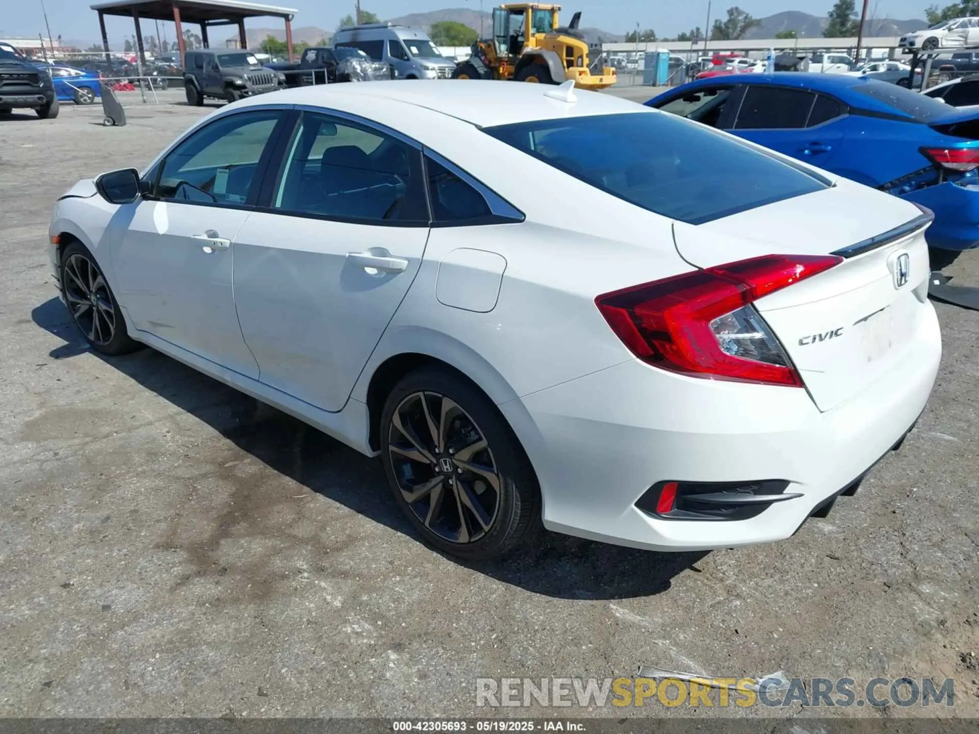 3 Photograph of a damaged car 2HGFC2F81MH549722 HONDA CIVIC 2021