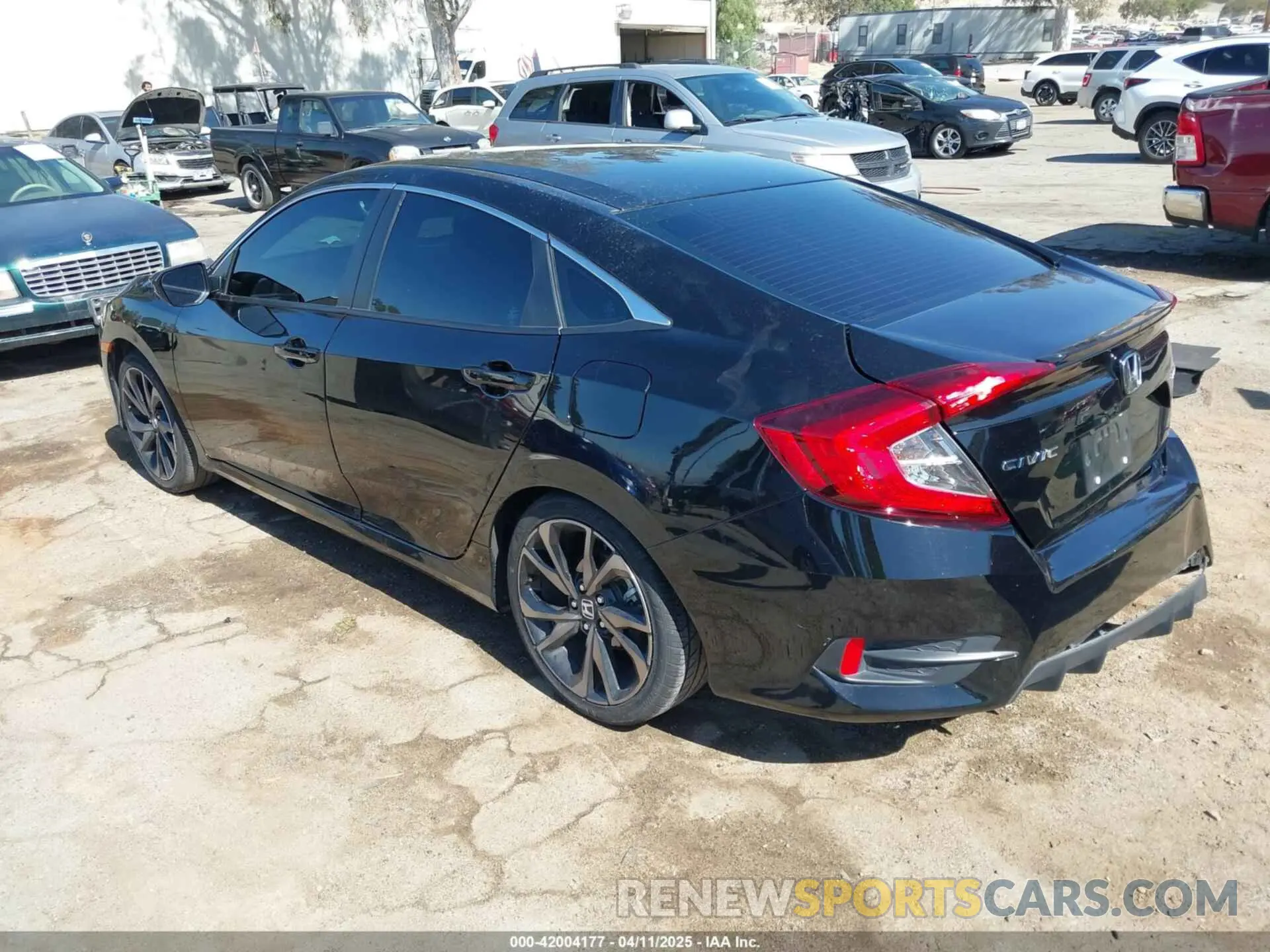 3 Photograph of a damaged car 2HGFC2F81MH550417 HONDA CIVIC 2021