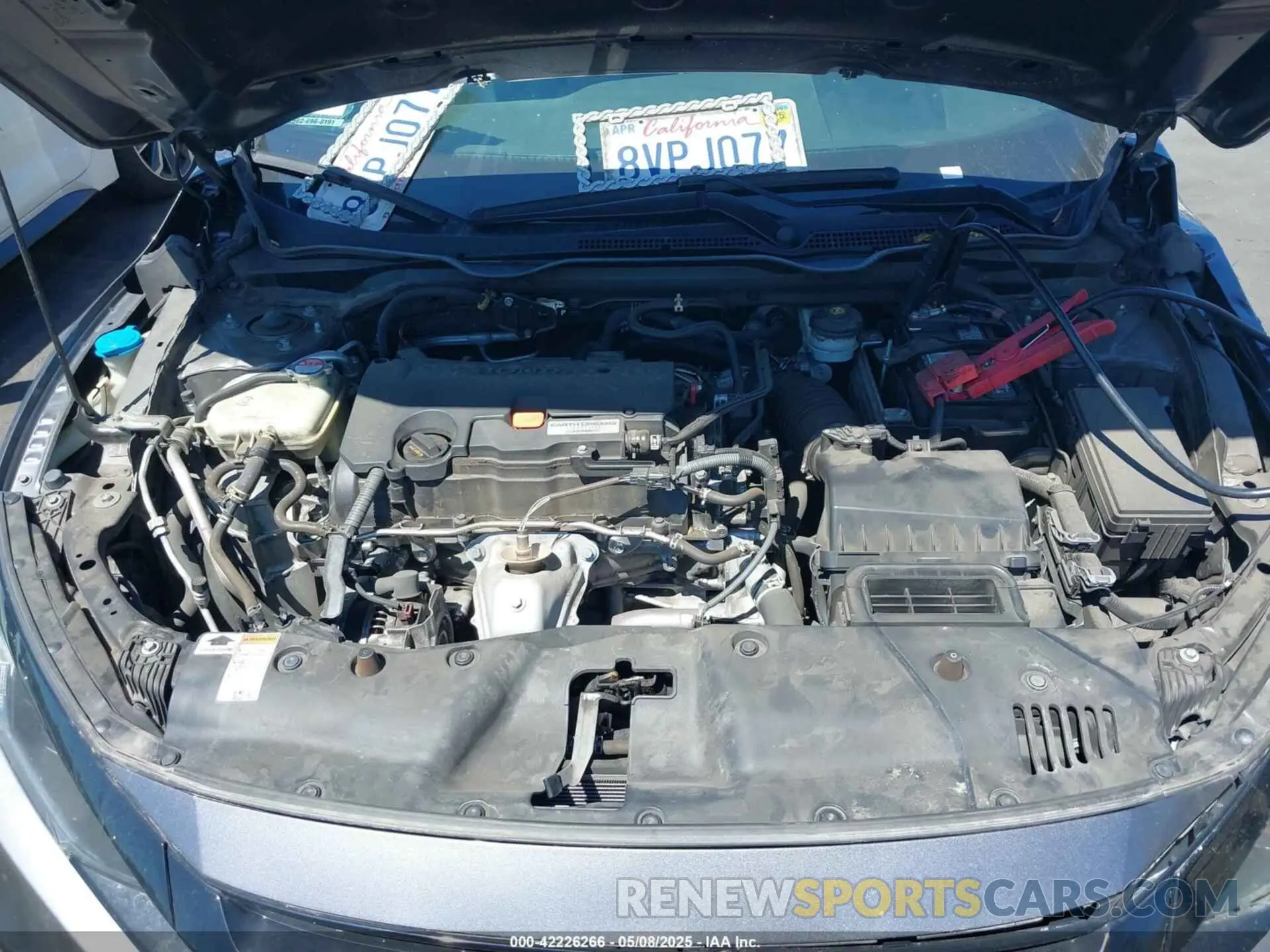 10 Photograph of a damaged car 2HGFC2F81MH550580 HONDA CIVIC 2021