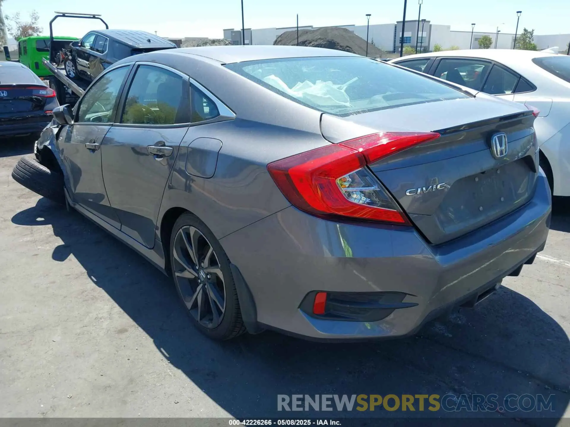 3 Photograph of a damaged car 2HGFC2F81MH550580 HONDA CIVIC 2021