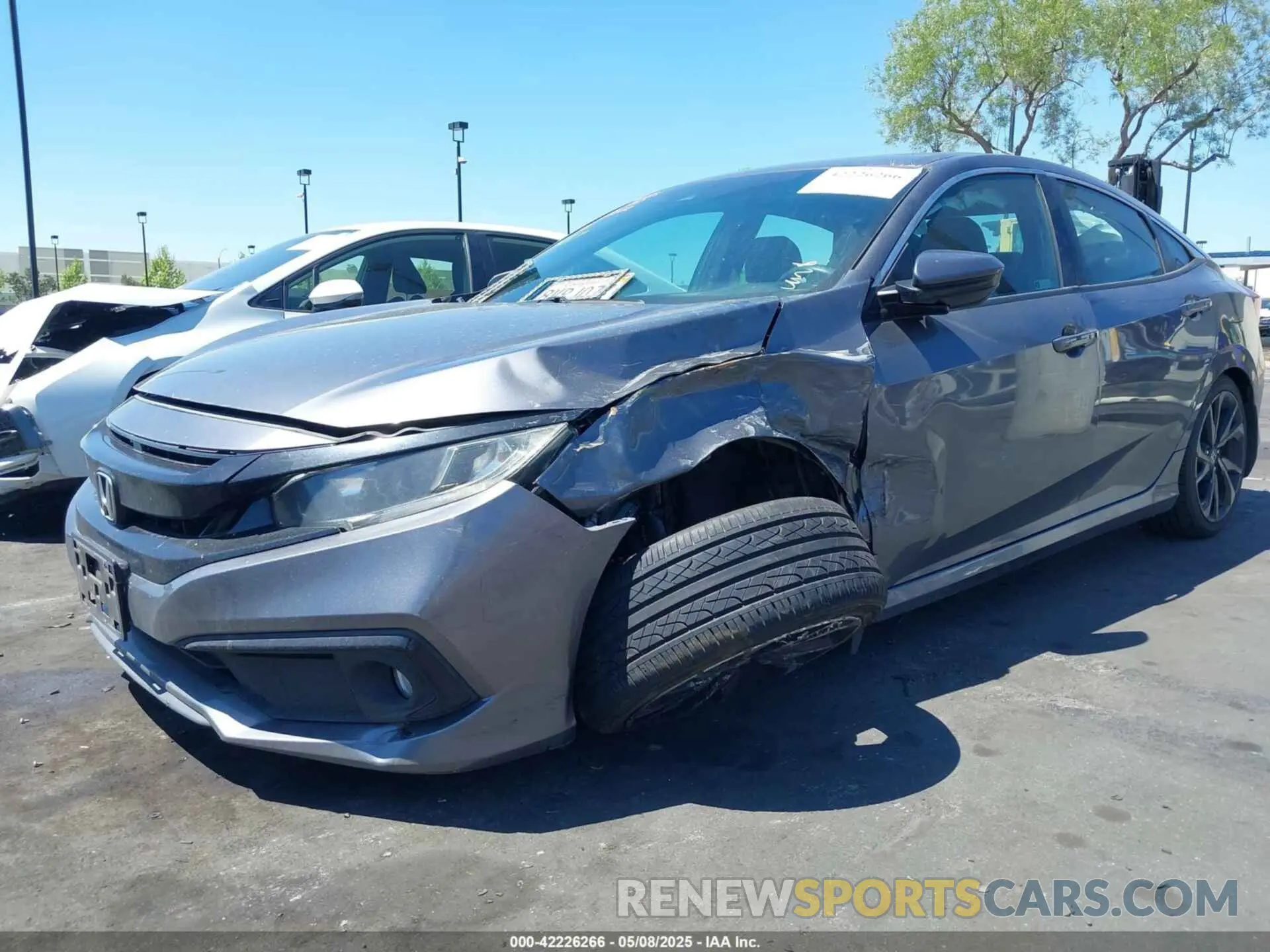 6 Photograph of a damaged car 2HGFC2F81MH550580 HONDA CIVIC 2021