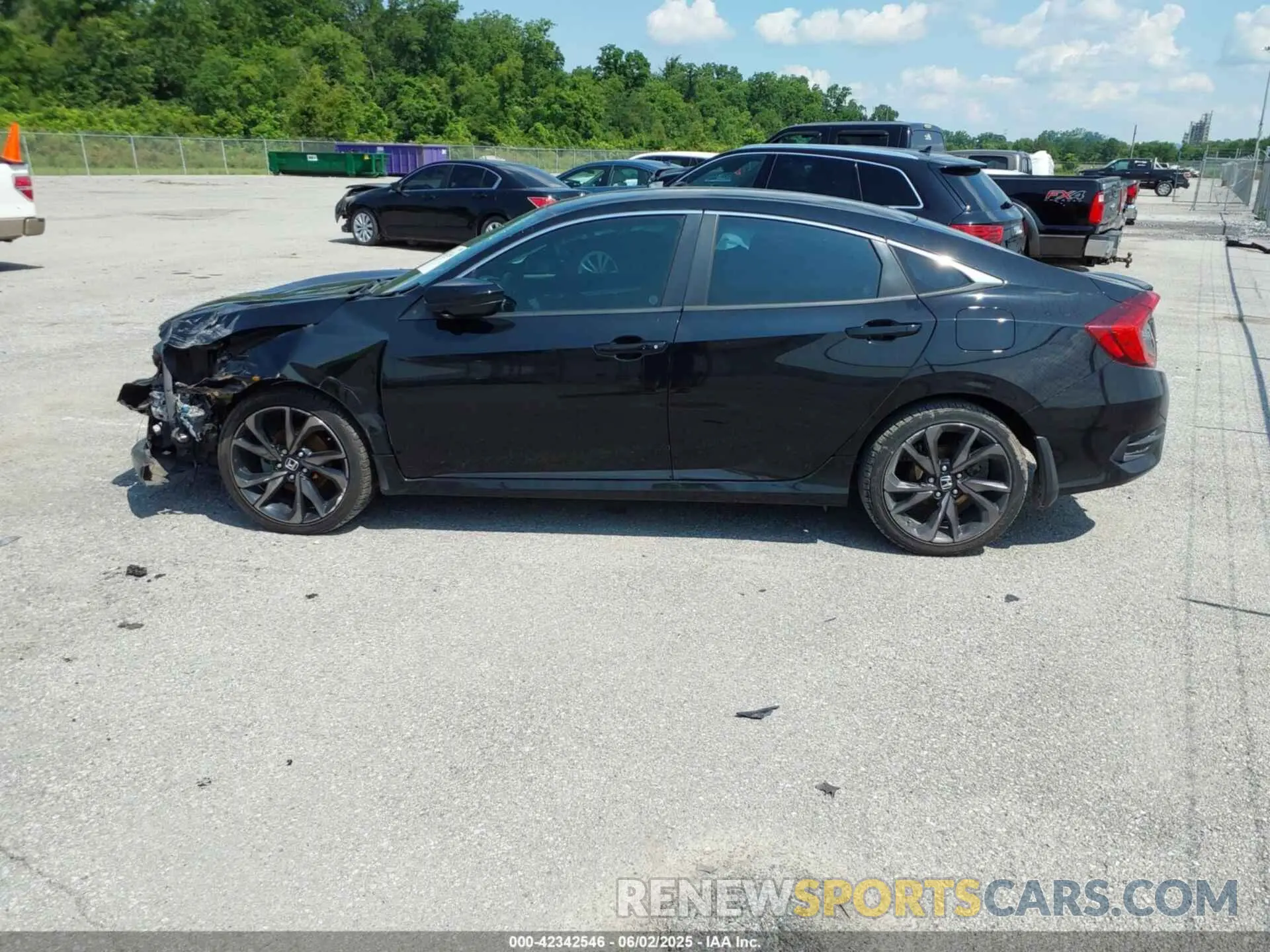 14 Photograph of a damaged car 2HGFC2F82MH500268 HONDA CIVIC 2021