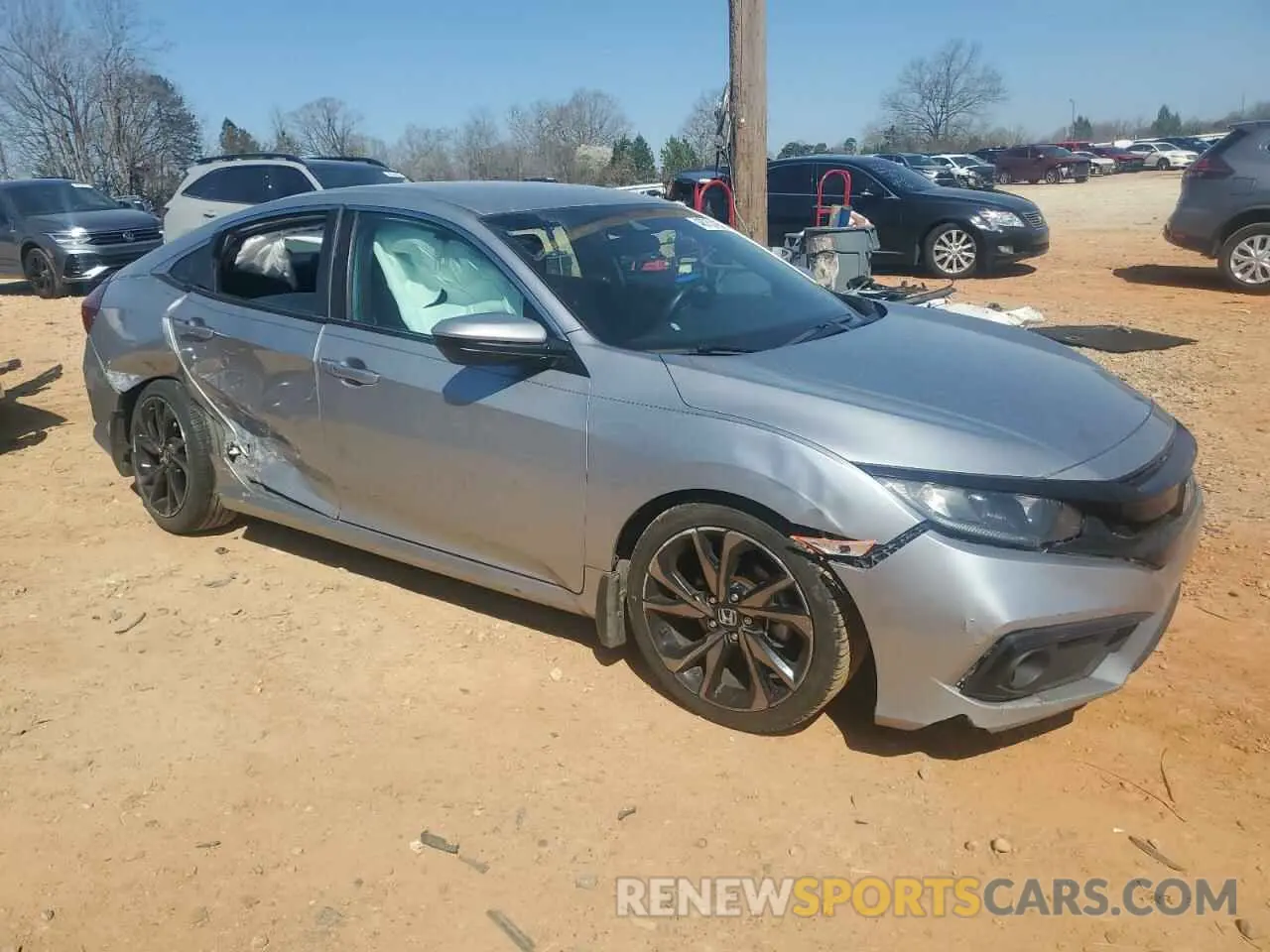 4 Photograph of a damaged car 2HGFC2F82MH537031 HONDA CIVIC 2021